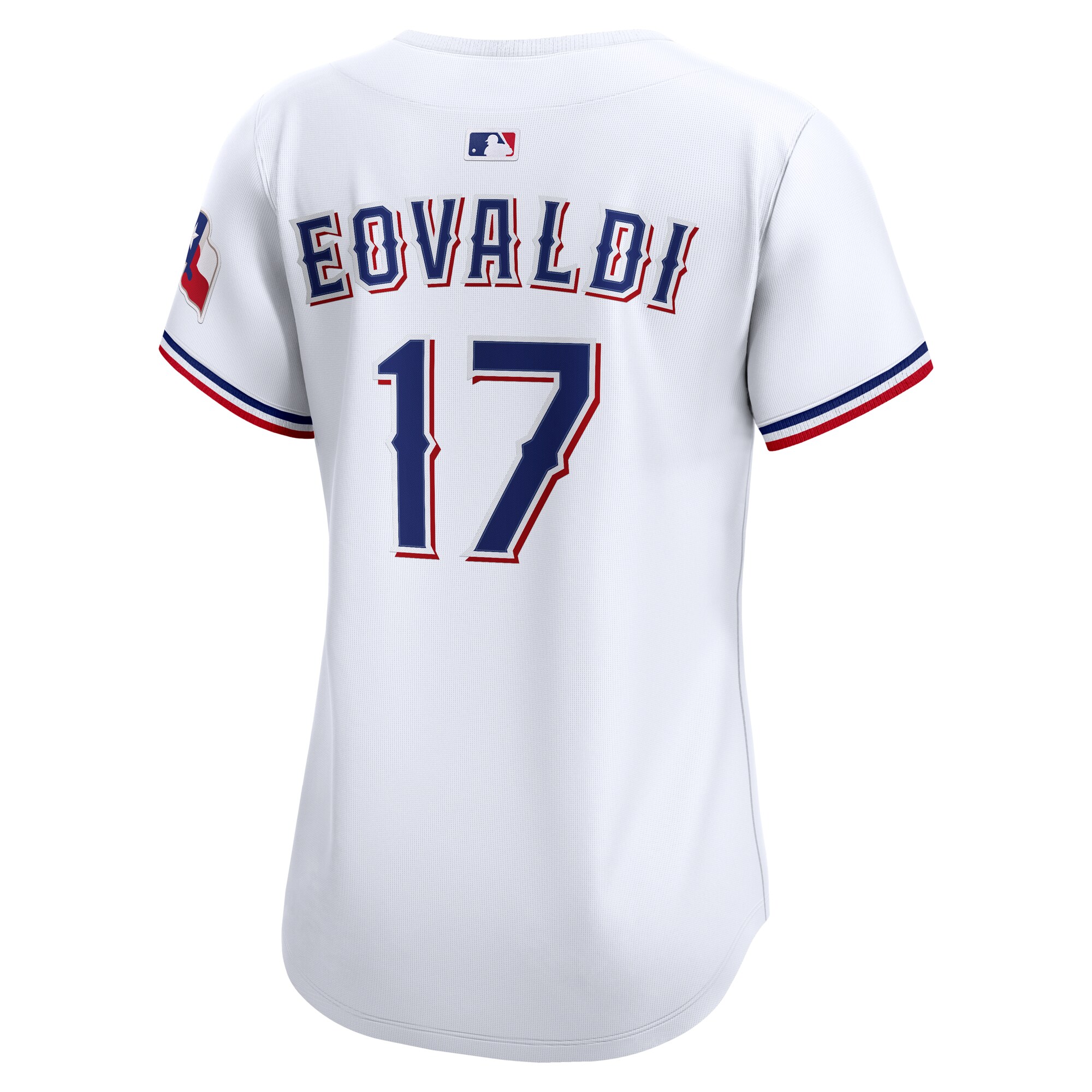 Nathan Eovaldi Texas Rangers Nike Women’s Home Limited Player Jersey – White