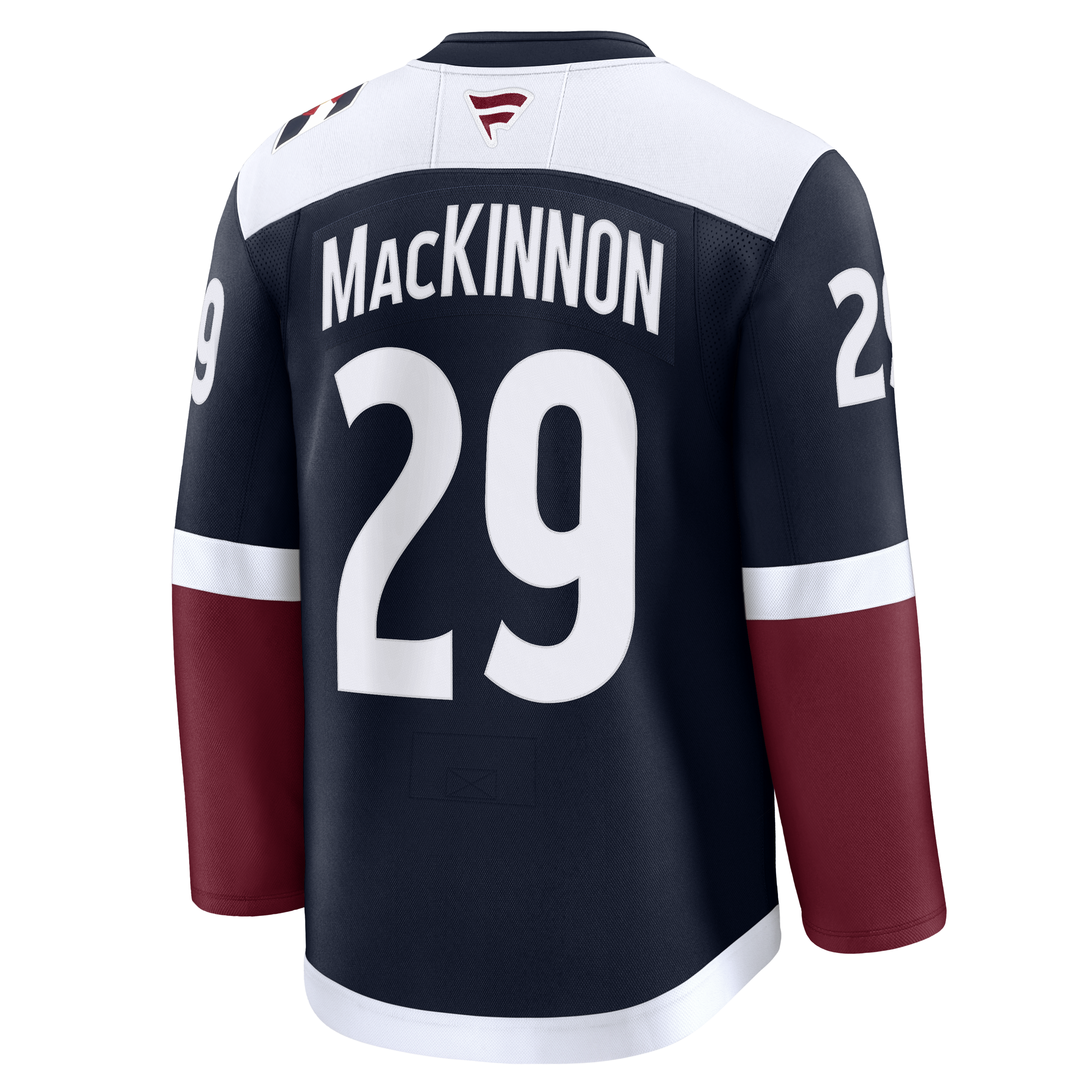 Nathan MacKinnon Colorado Avalanche Fanatics Alternate Premium Jersey – Navy Clowdercats