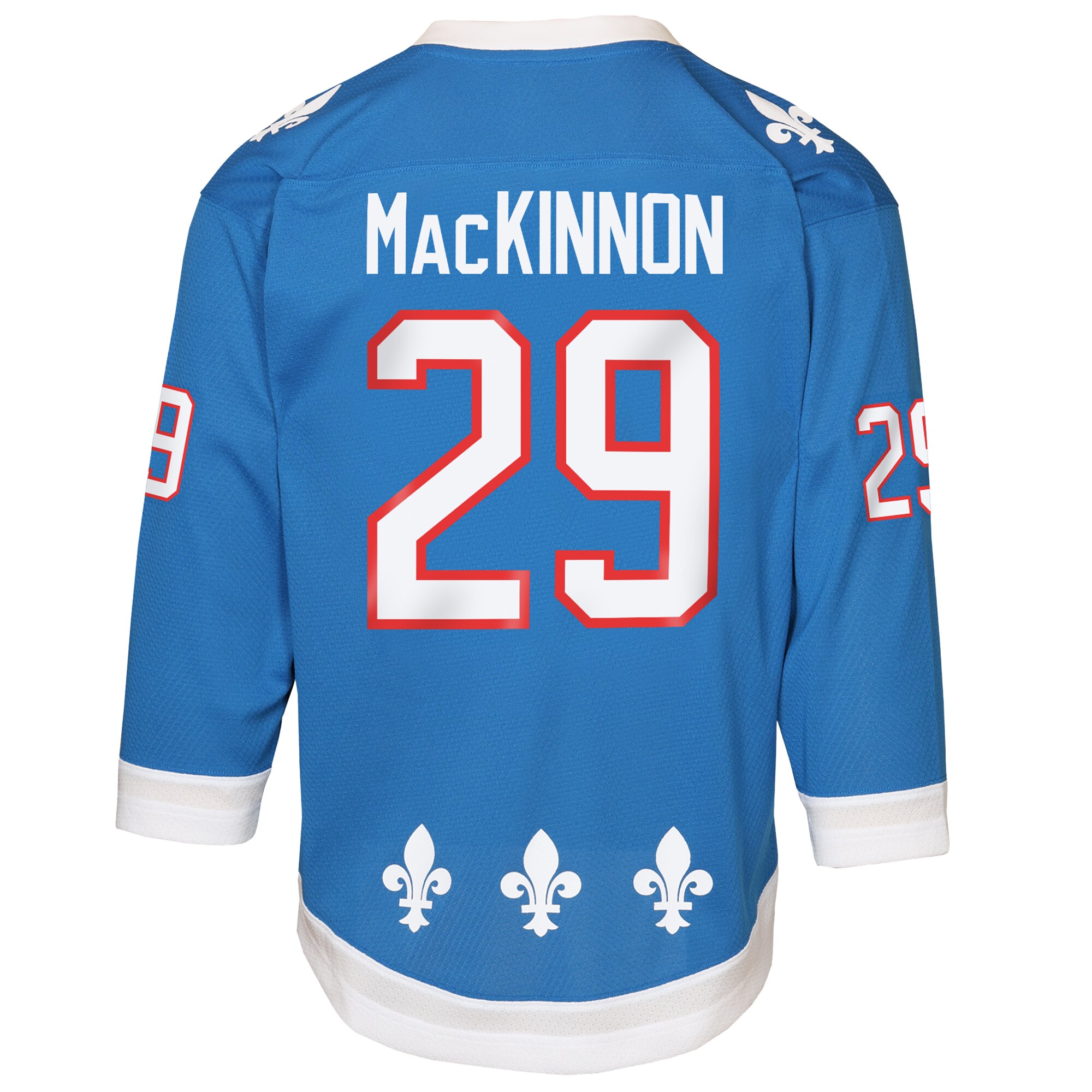 Nathan MacKinnon Colorado Avalanche Youth Alternate Replica Player Jersey – Blue Clowdercats