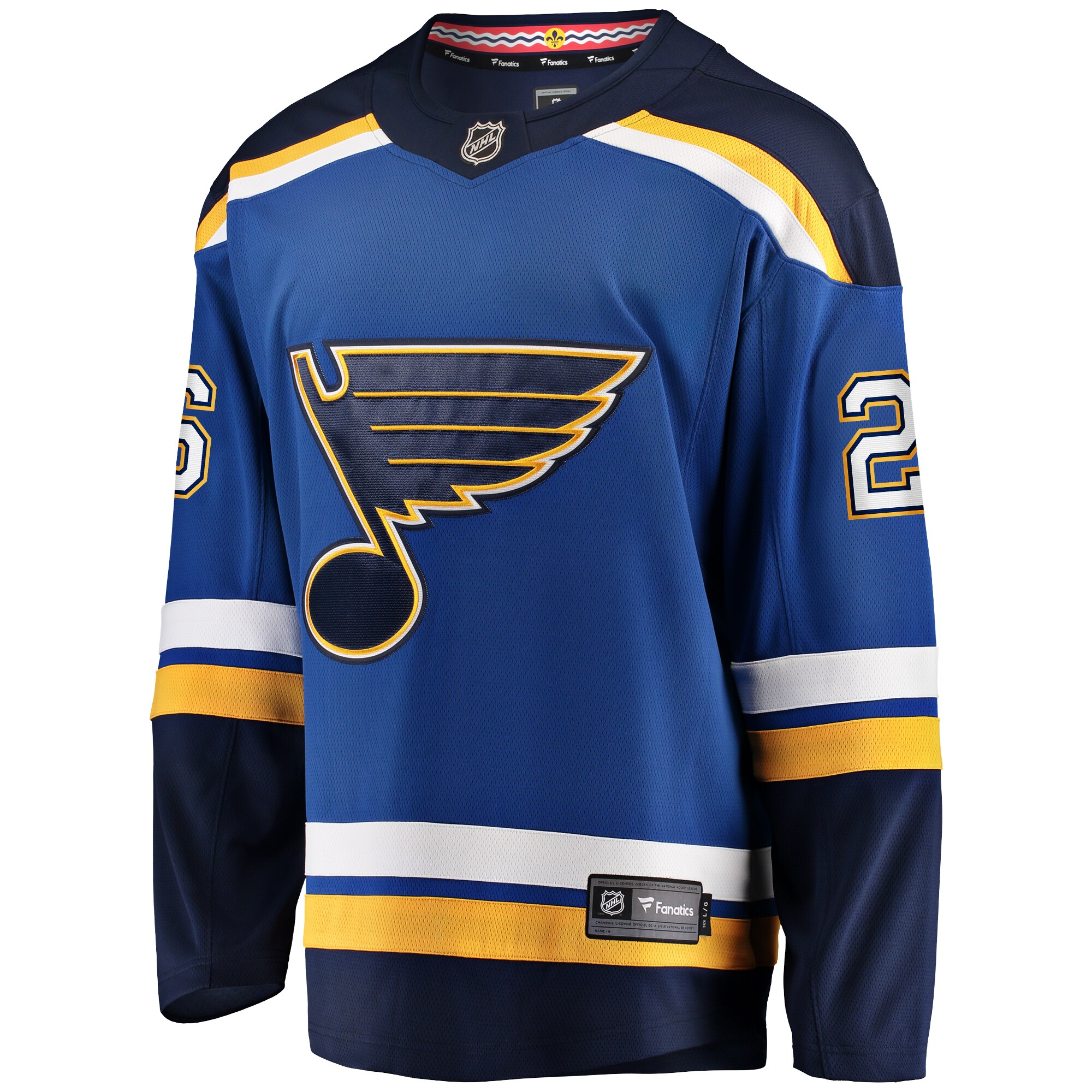 Nathan Walker St. Louis Blues Fanatics Home Premier Breakaway Player Jersey – Blue Clowdercats