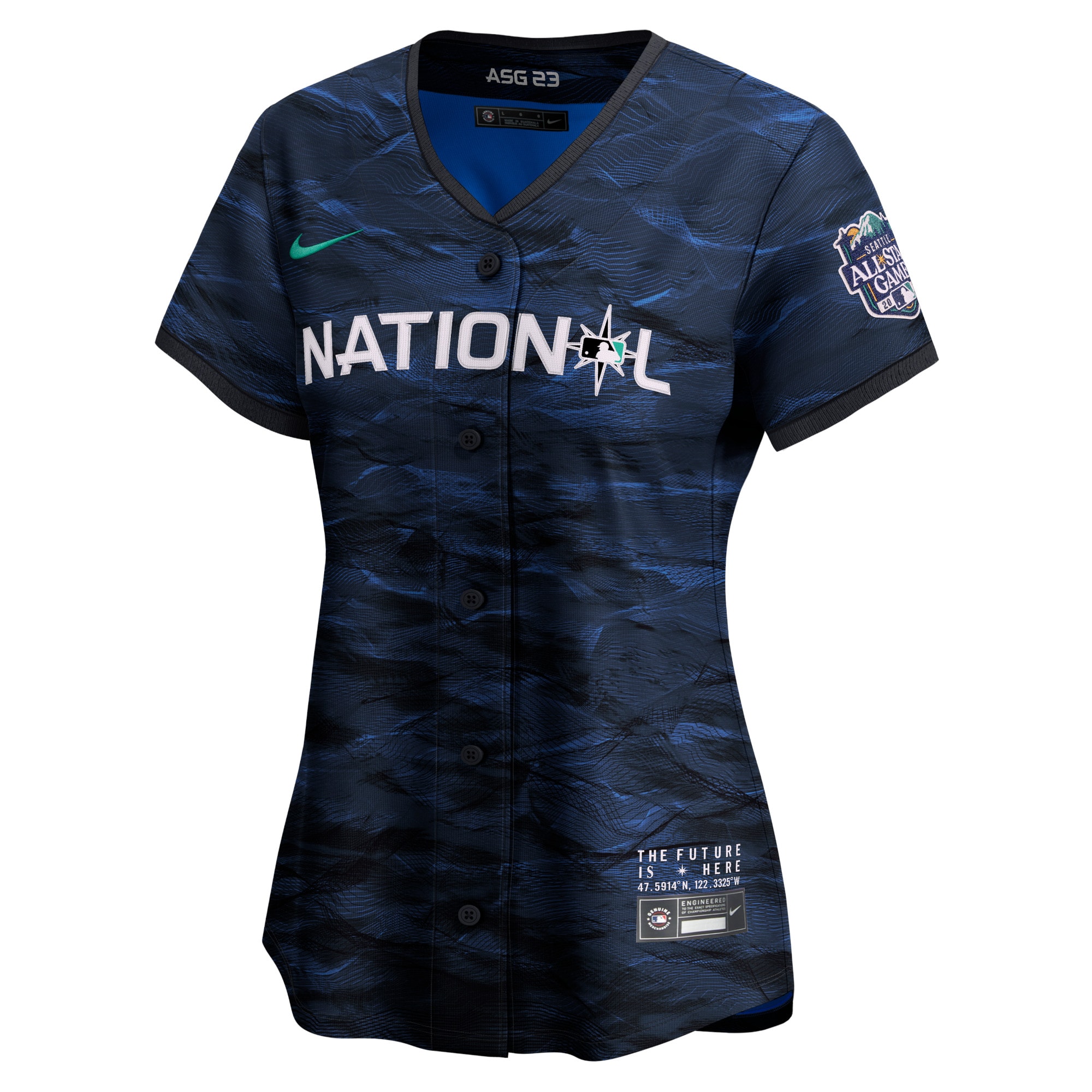 National League Nike Women’s 2023 MLB All-Star Game Limited Jersey – Royal