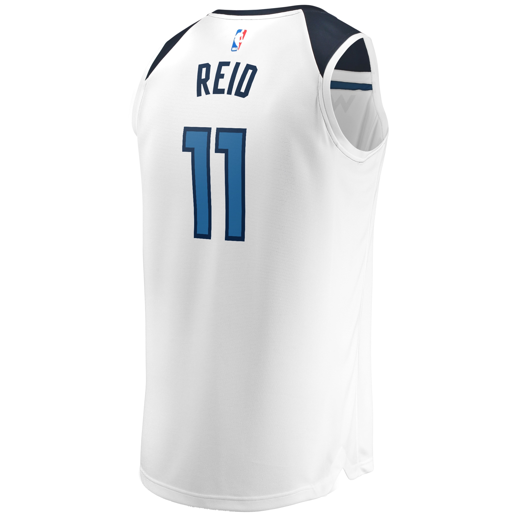 Naz Reid Minnesota Timberwolves Fanatics Fast Break Replica Player Jersey White – Association Edition Clowdercats