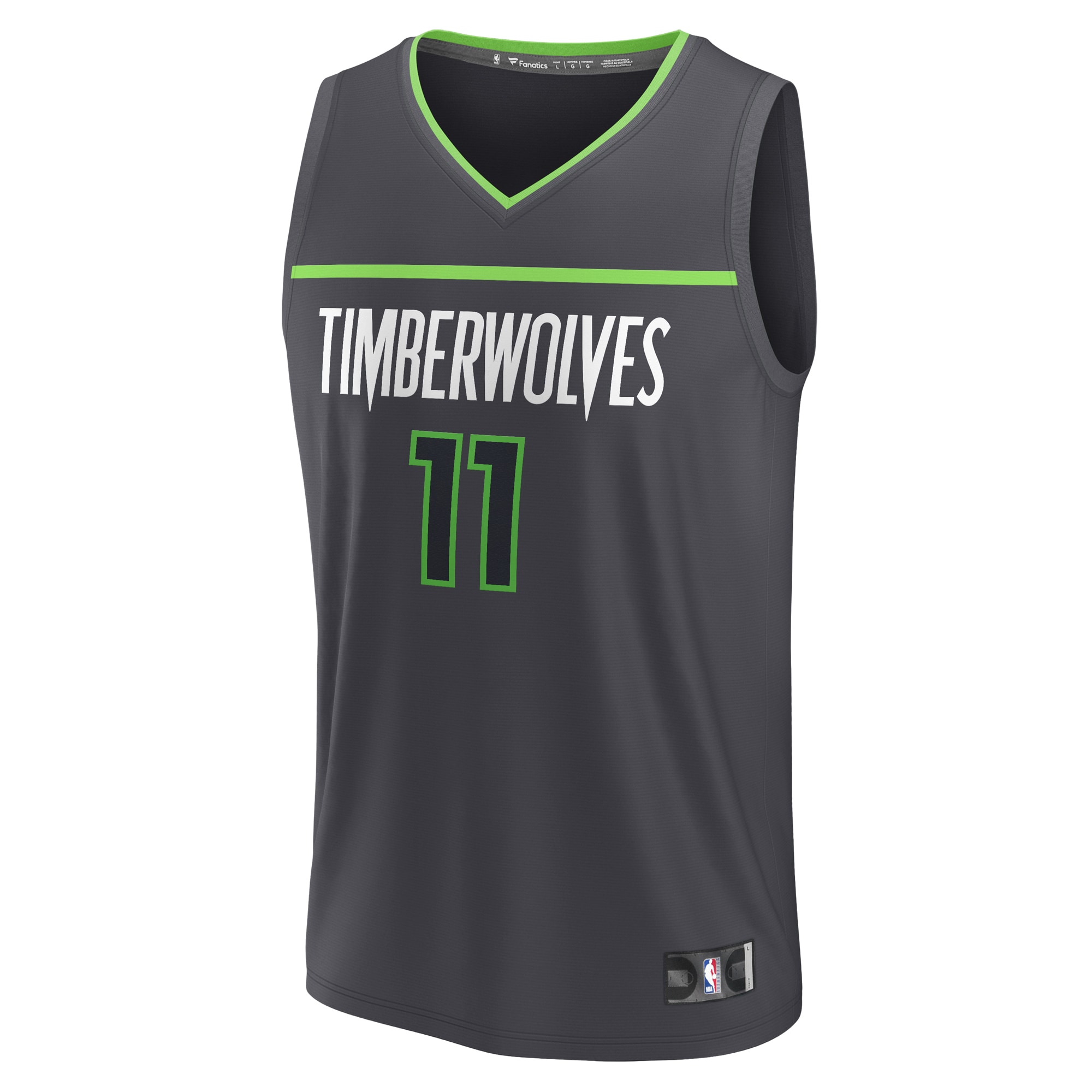 Naz Reid Minnesota Timberwolves Fanatics Youth Fast Break Replica Player Jersey – Statement Edition – Black Clowdercats