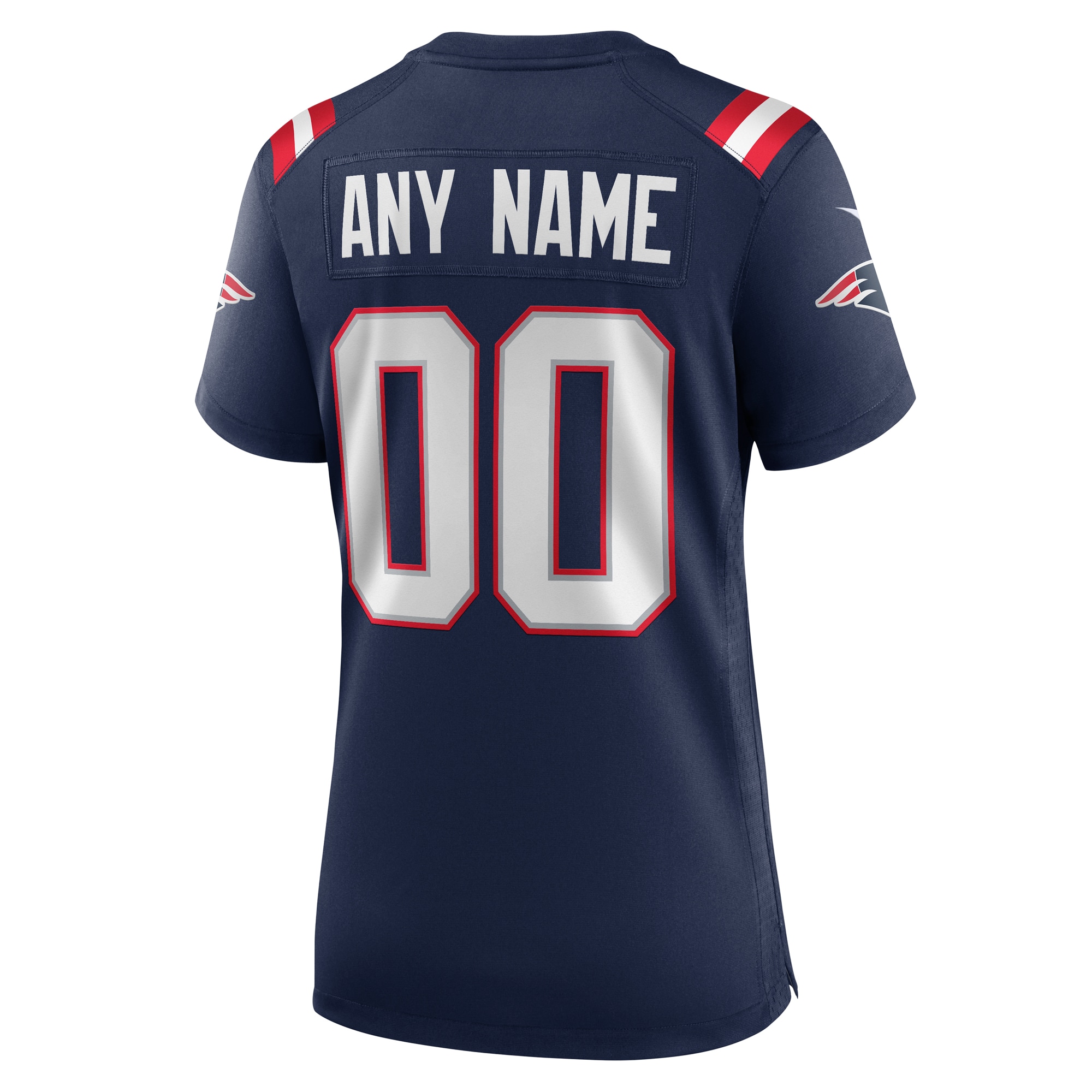 New England Patriots Nike Women’s Custom Game Jersey – Navy Clowdercats