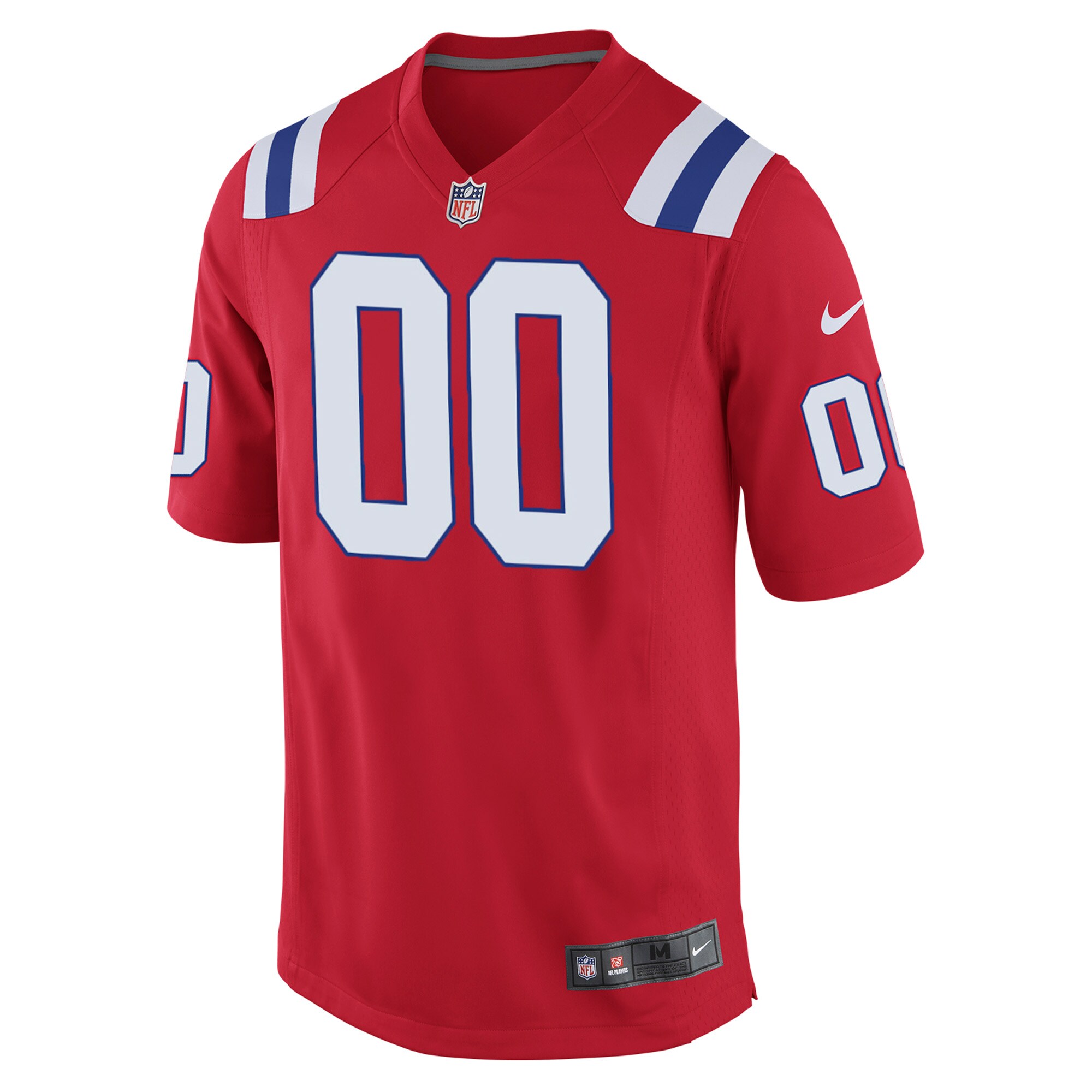 New England Patriots Nike Youth Custom Alternate Game Jersey – Red Clowdercats