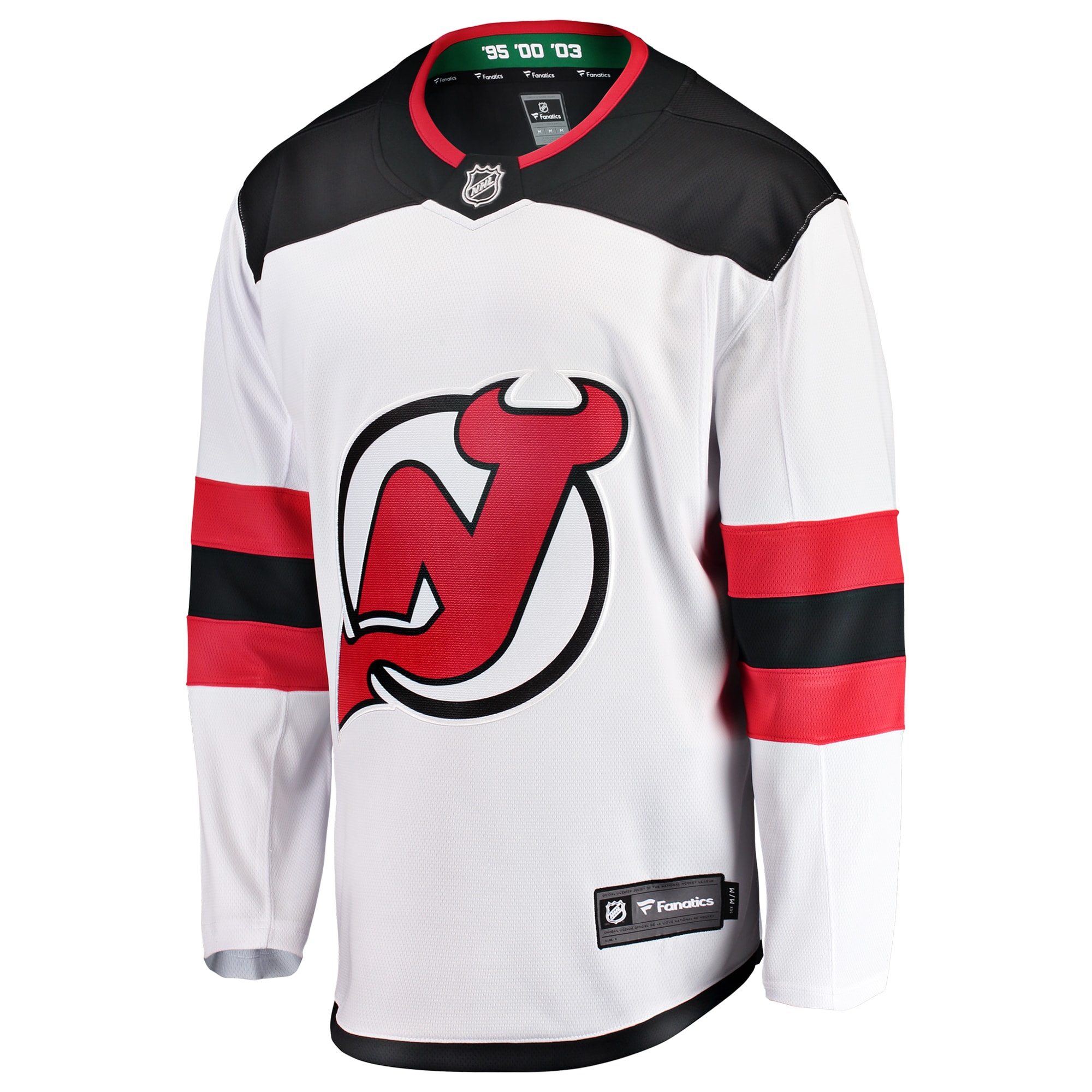 New Jersey Devils Fanatics Breakaway Away Jersey – White Clowdercats