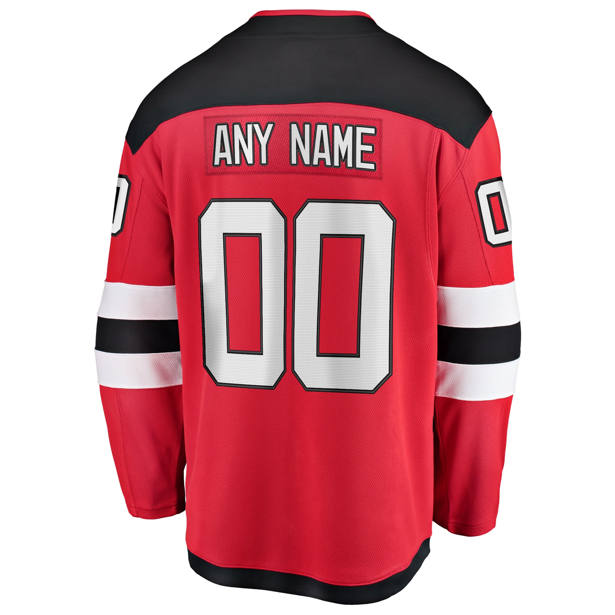 New Jersey Devils Fanatics Home Breakaway Custom Jersey – Red Clowdercats