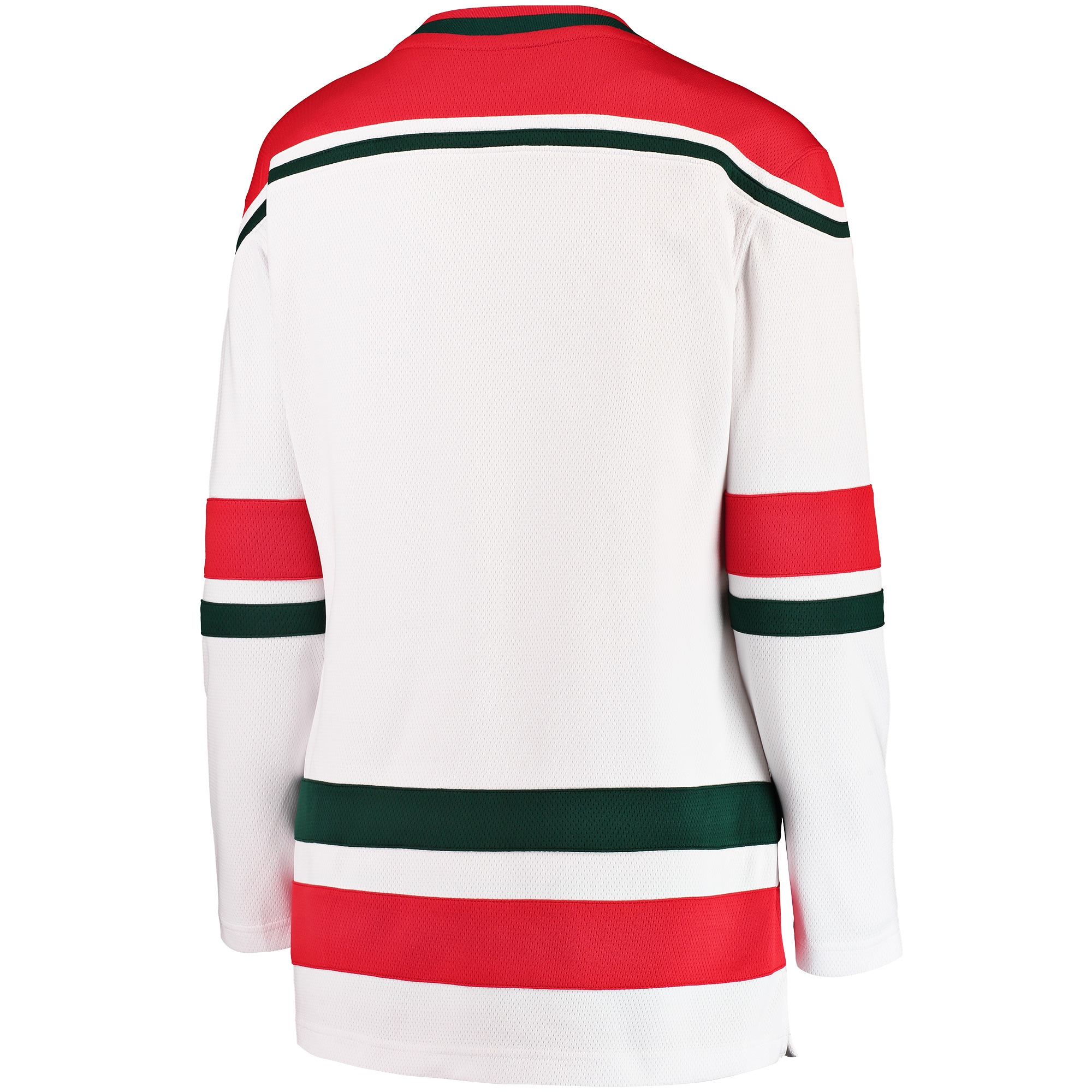 New Jersey Devils Fanatics Women’s Alternate Breakaway Jersey – White Clowdercats