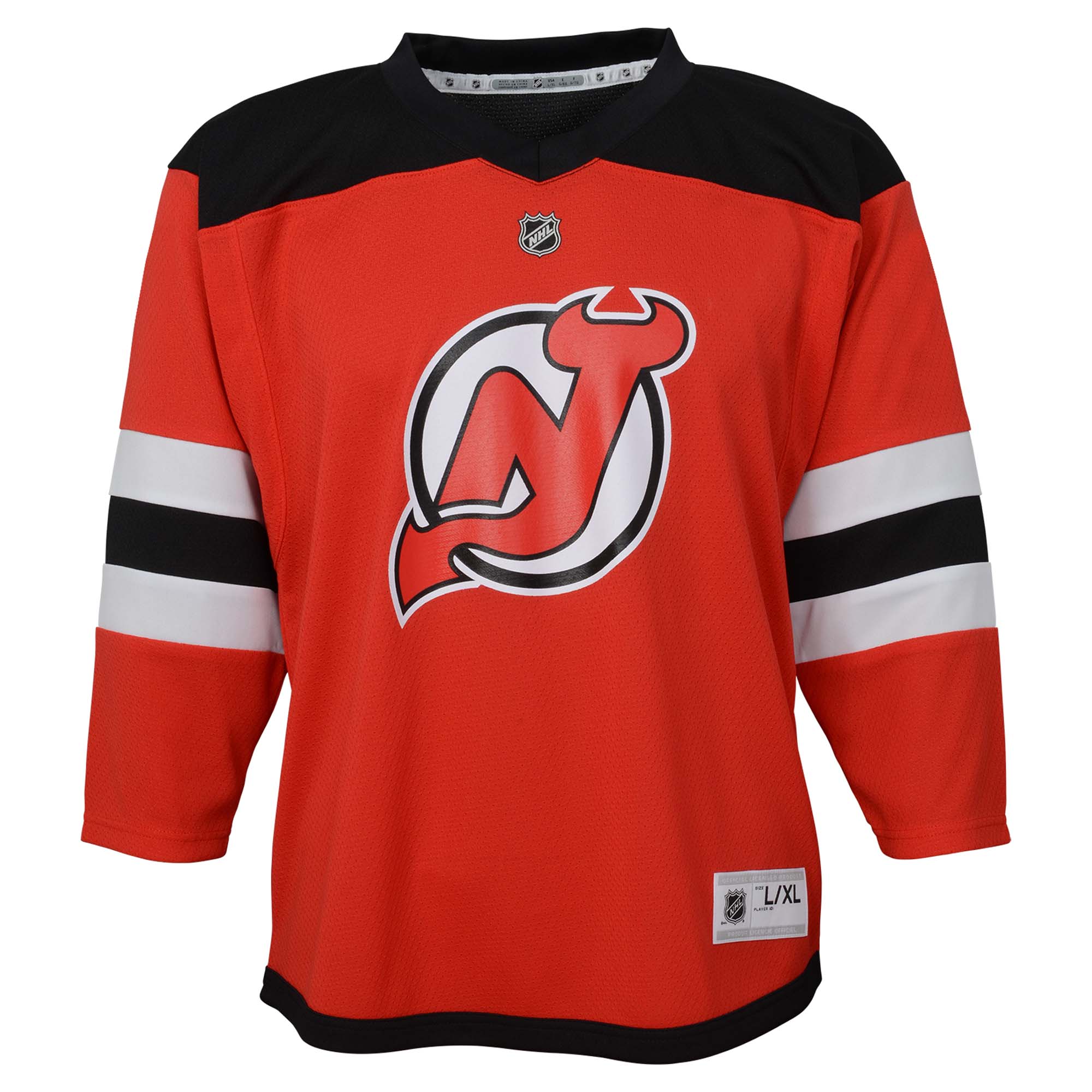 New Jersey Devils Preschool Home Replica Jersey – Red Clowdercats