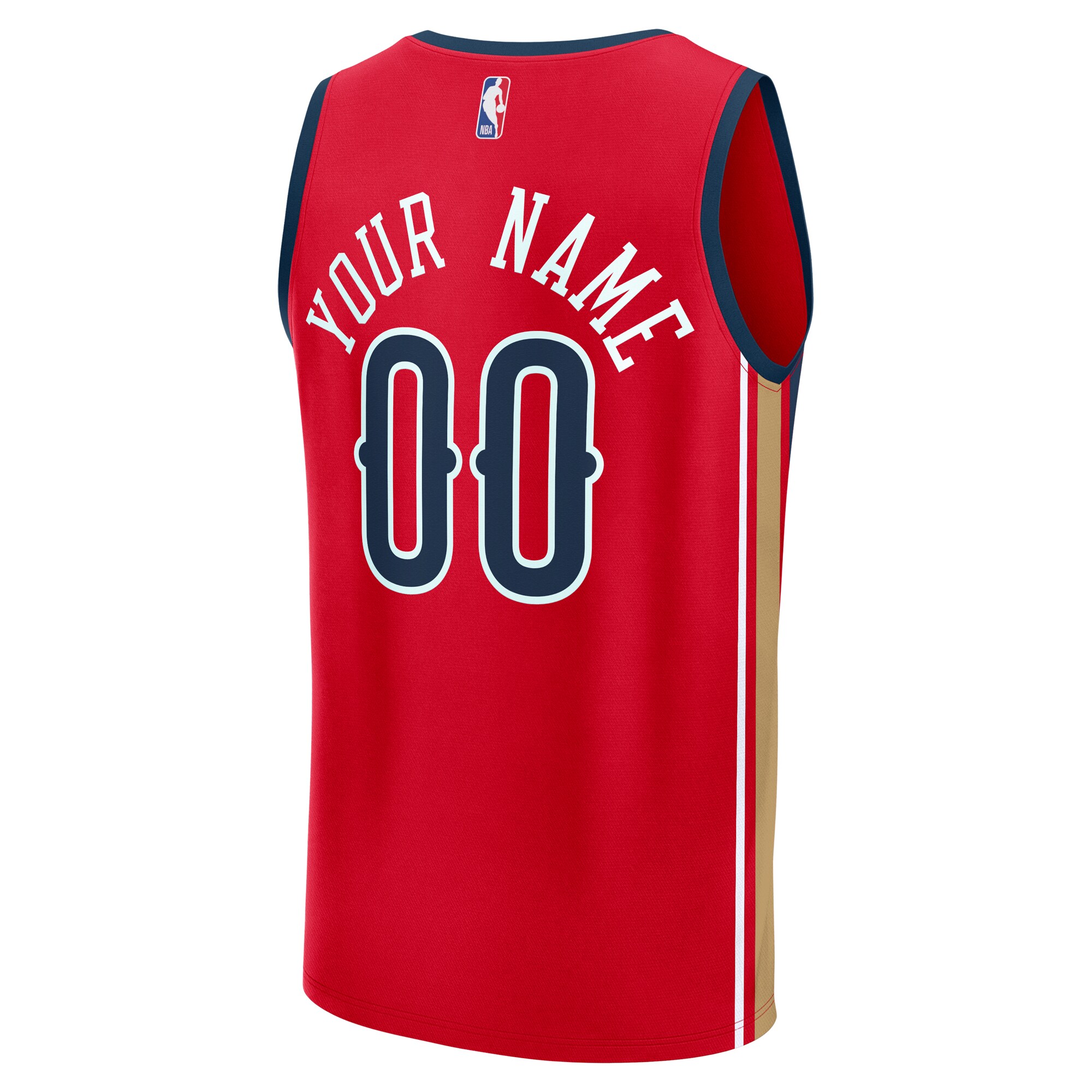 New Orleans Pelicans Fanatics Youth Fast Break Custom Replica Jersey – Red – Statement Edition Clowdercats