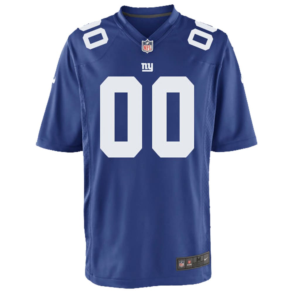 New York Giants Nike Youth Custom Game Jersey – Royal Clowdercats
