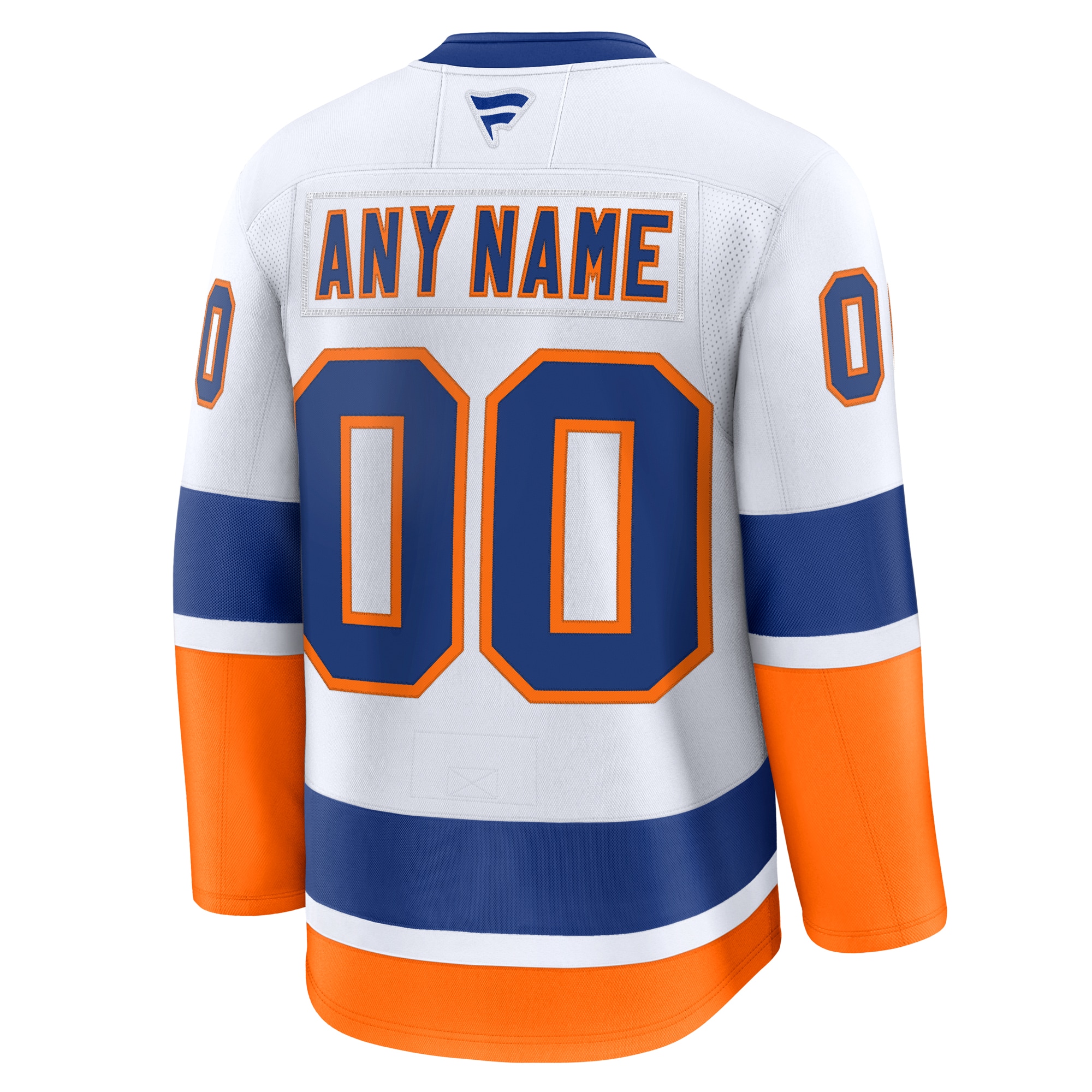 New York Islanders Fanatics Away Premium Custom Jersey – White Clowdercats