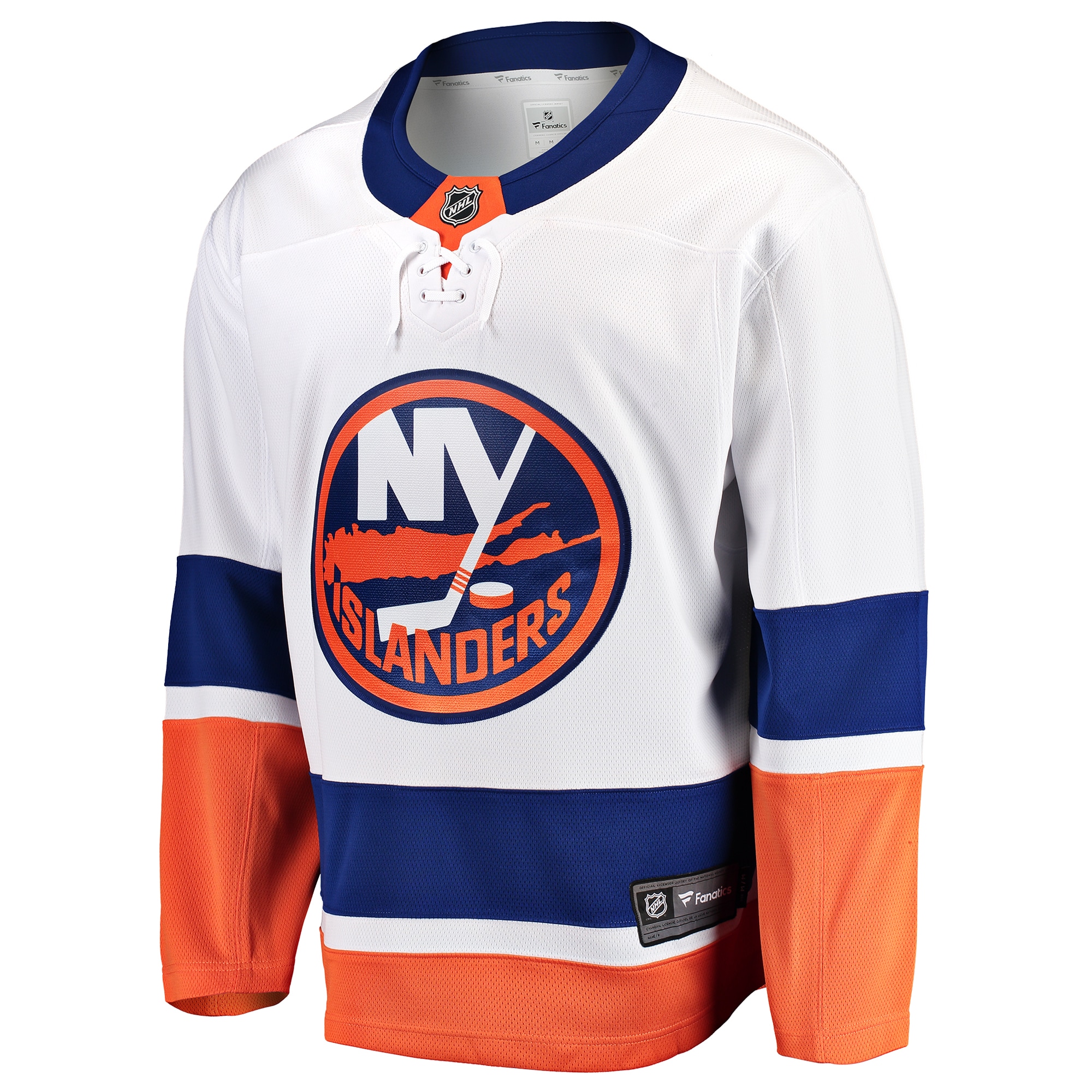 New York Islanders Fanatics Breakaway Away Jersey – White Clowdercats
