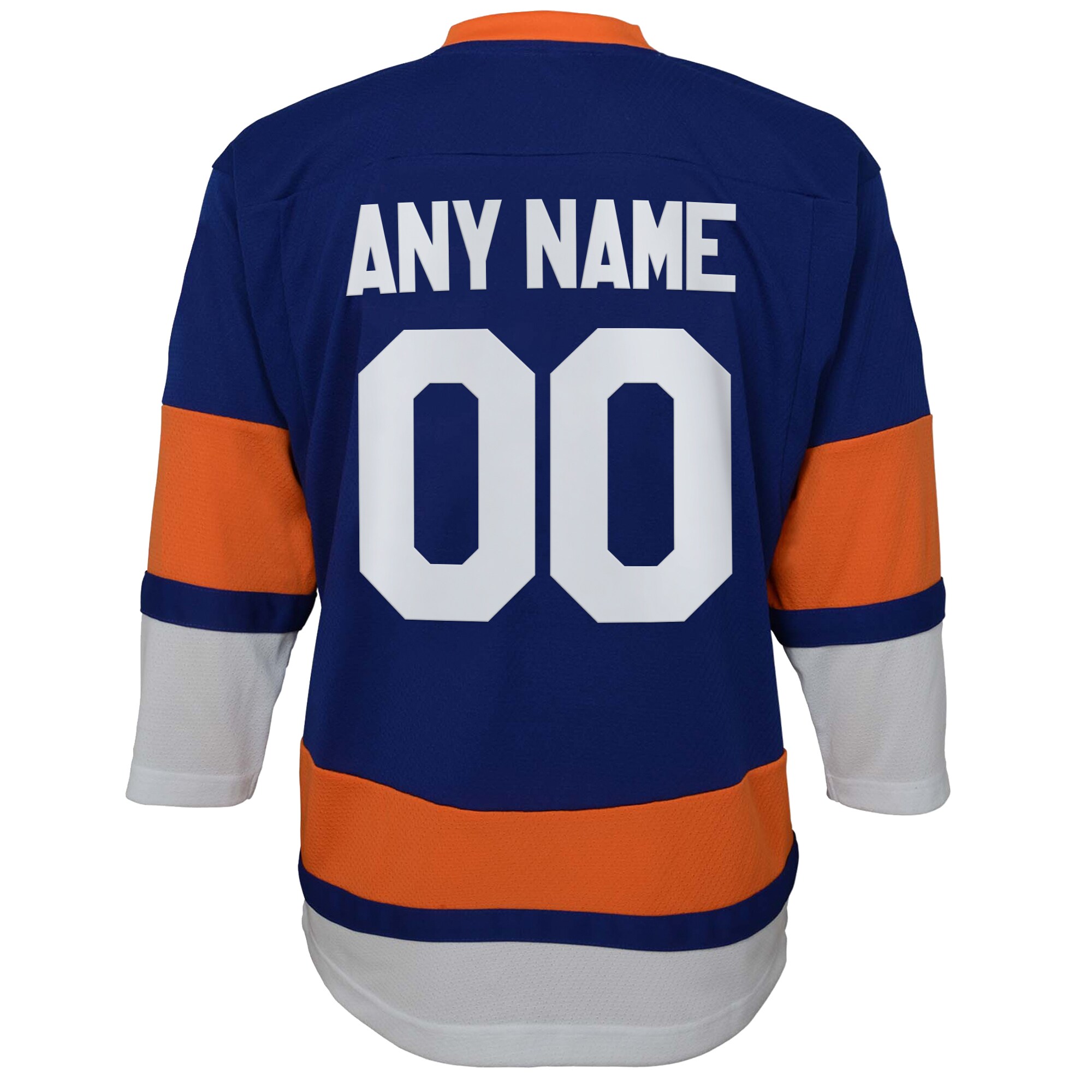 New York Islanders Youth Home Replica Custom Jersey – Royal Clowdercats