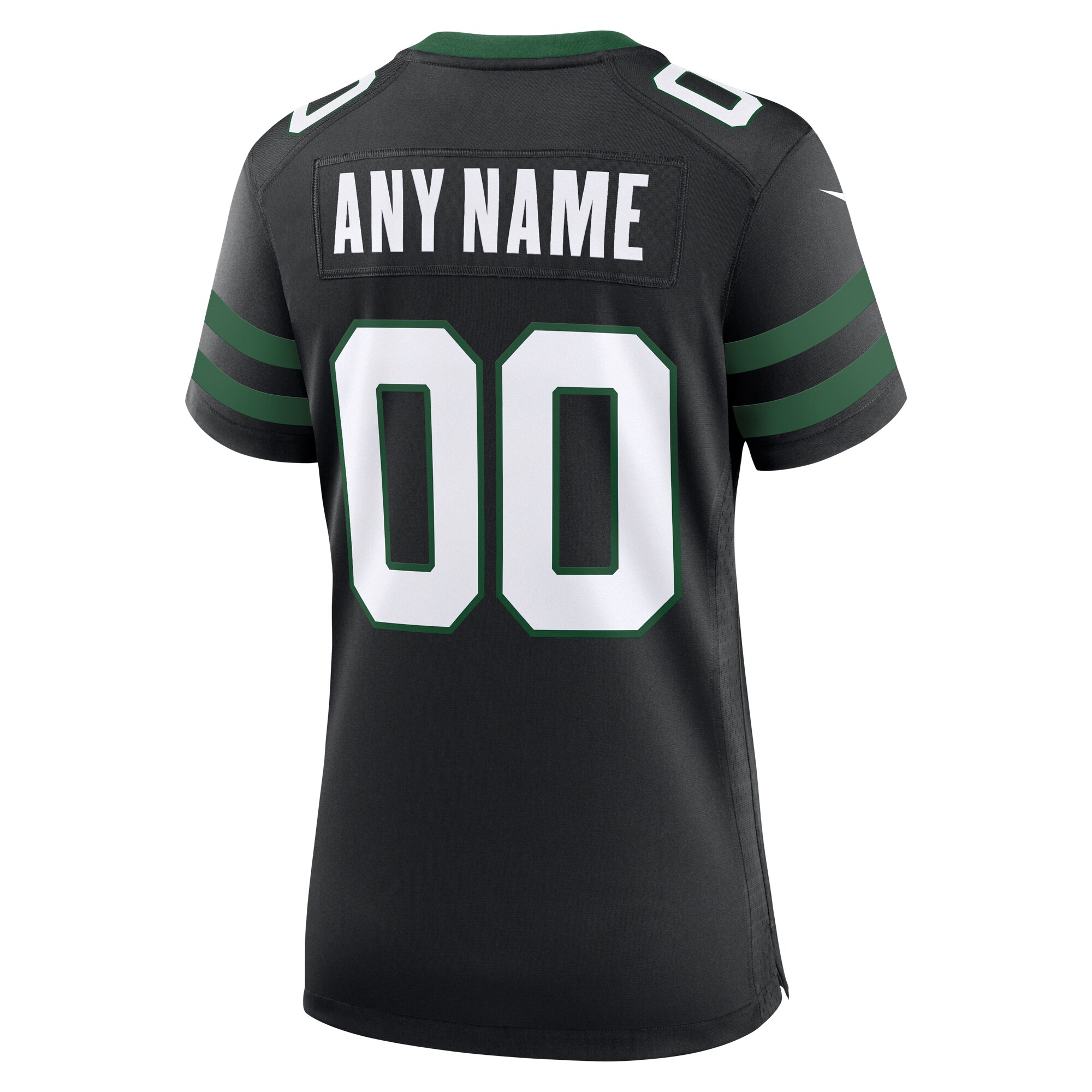 New York Jets Nike Women’s Alternate Custom Game Jersey – Legacy Black Clowdercats