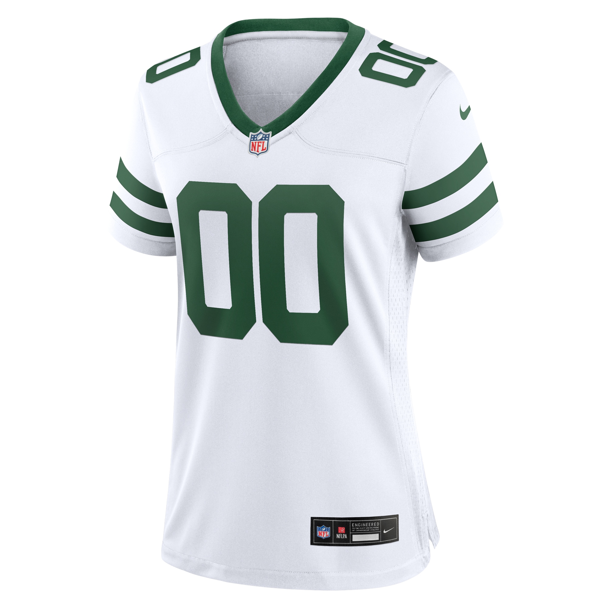New York Jets Nike Women’s Custom Game Jersey – Legacy White Clowdercats