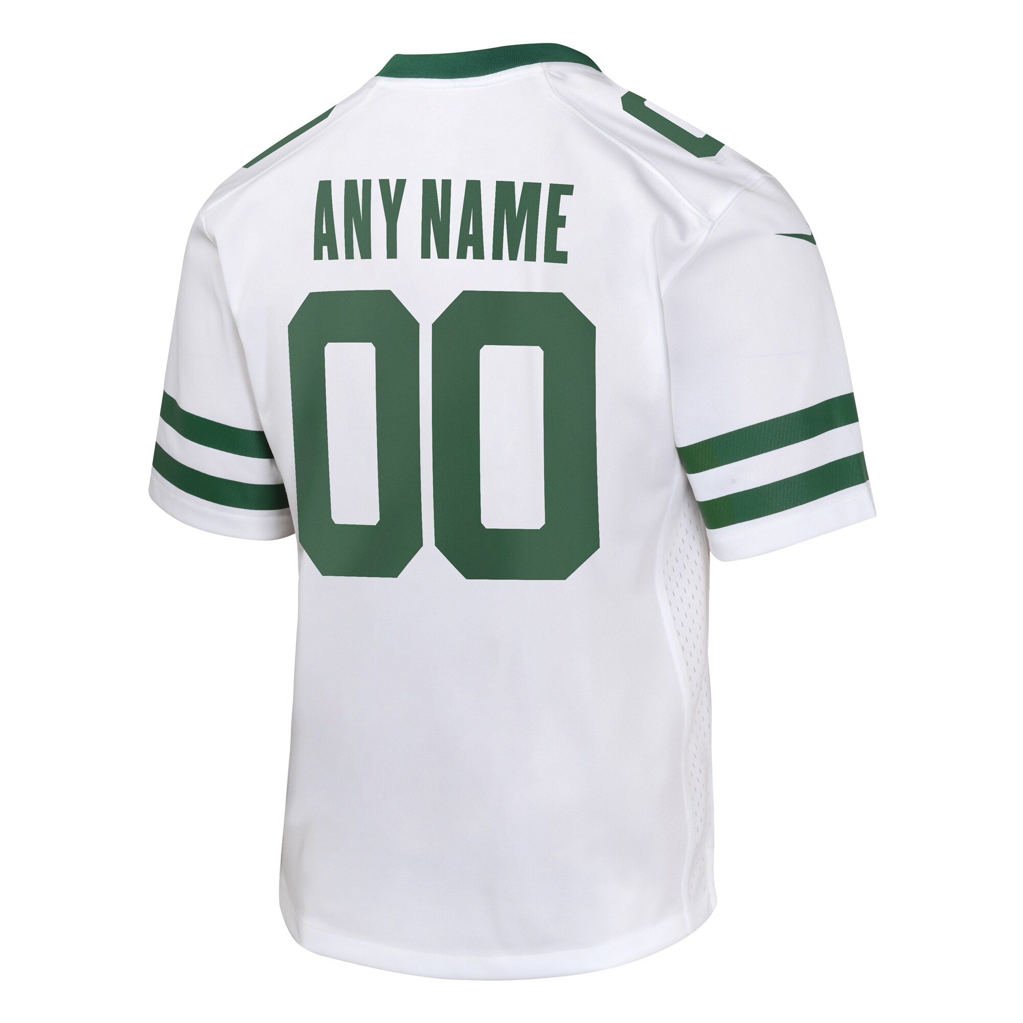 New York Jets Nike Youth Custom Game Jersey – Legacy White Clowdercats