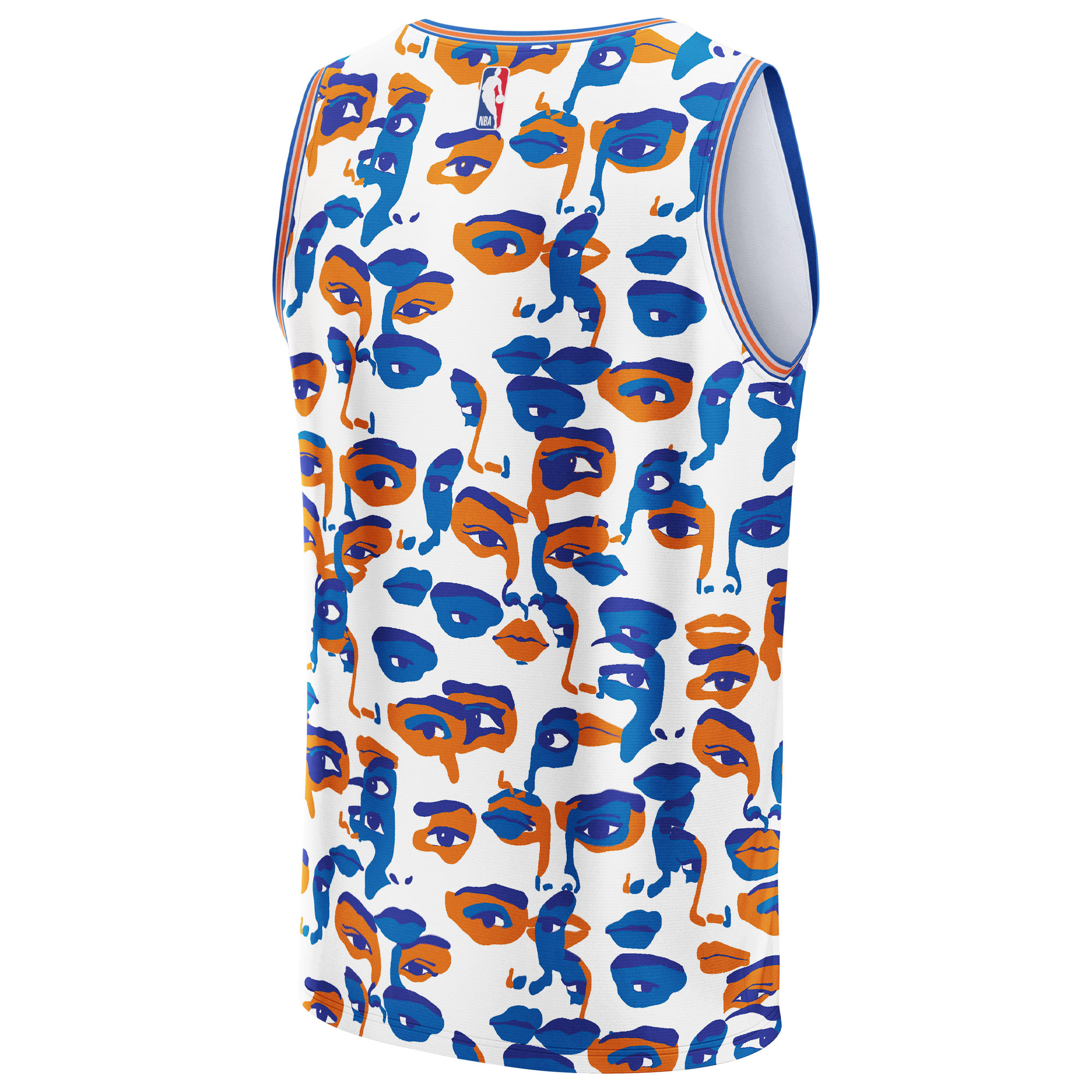 New York Knicks NBA & KidSuper Studios by Fanatics Unisex Hometown Jersey – White Clowdercats