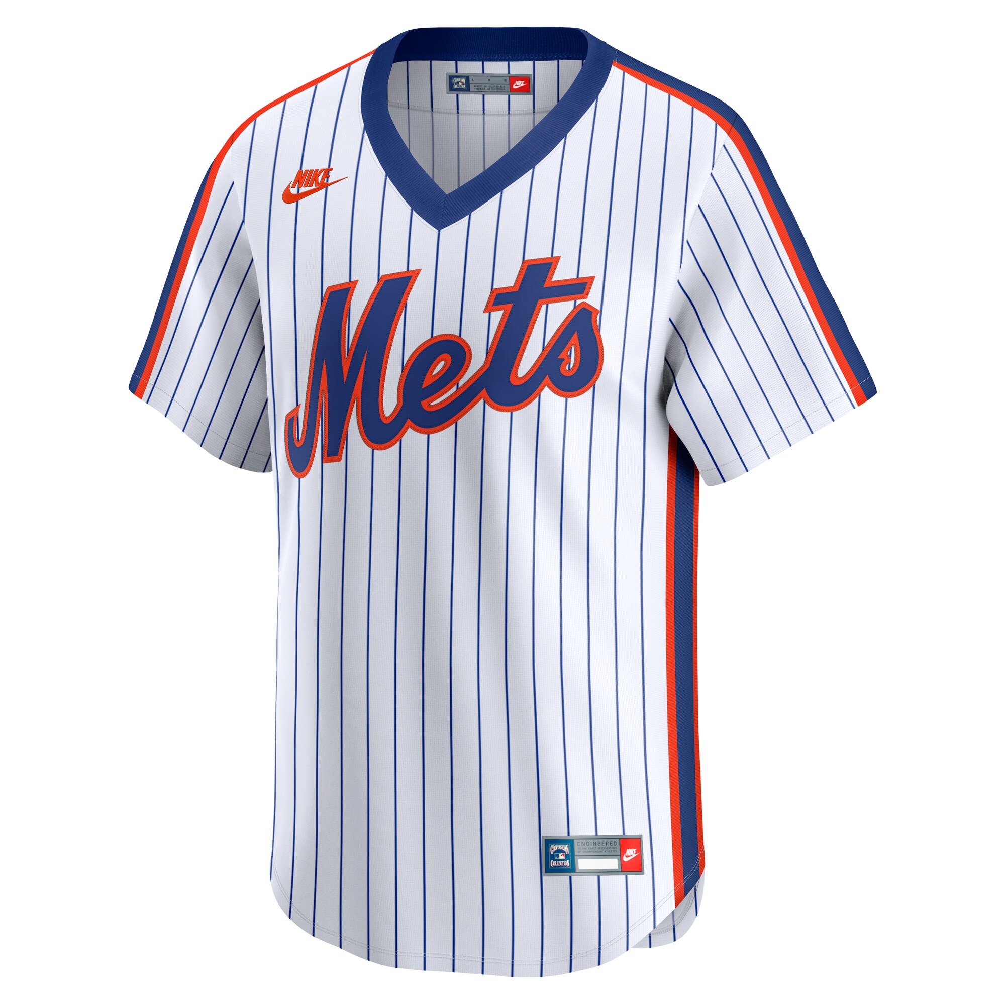 New York Mets Nike Throwback Cooperstown Collection Limited Jersey – White
