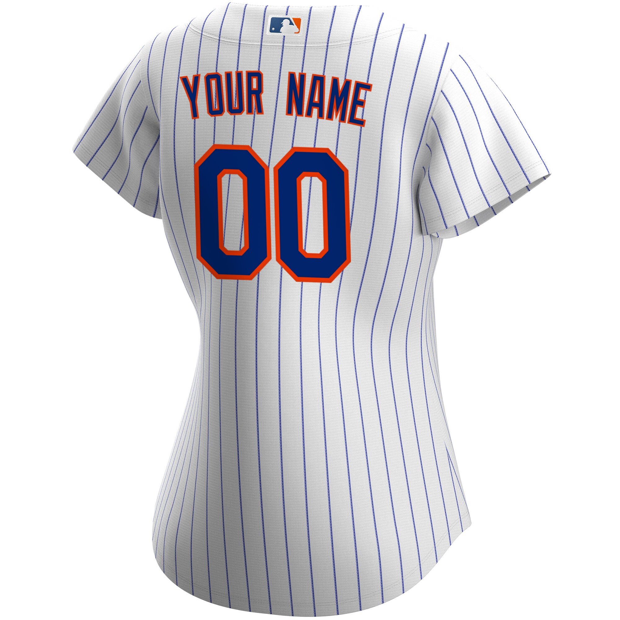 New York Mets Nike Women’s Home Replica Custom Jersey – White