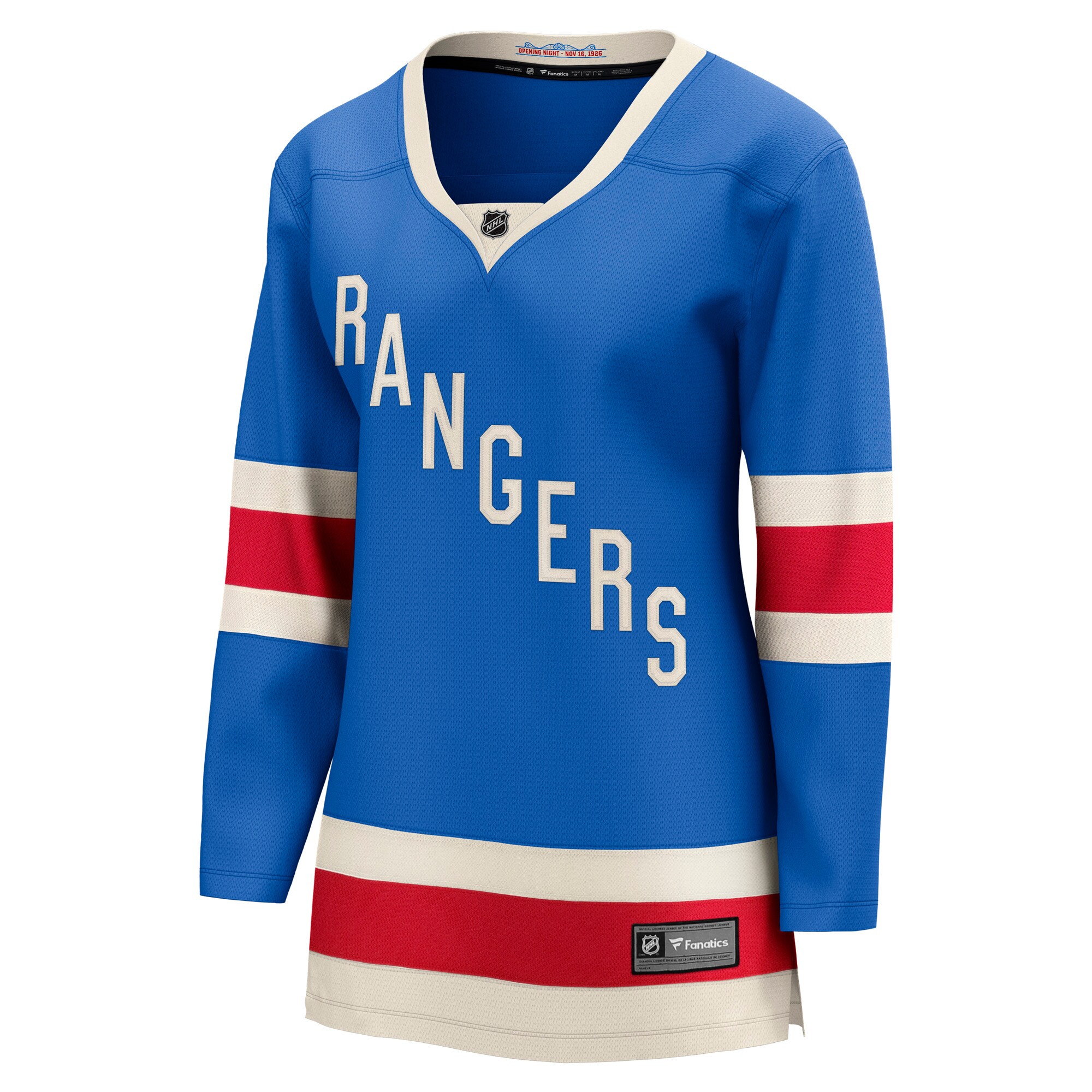 New York Rangers Fanatics Women’s Centennial Breakaway Jersey – Blue Clowdercats