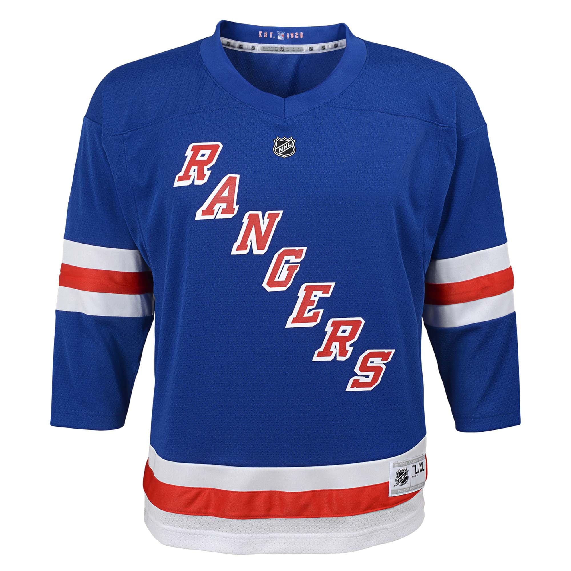 New York Rangers Toddler Home Replica Jersey – Royal Clowdercats