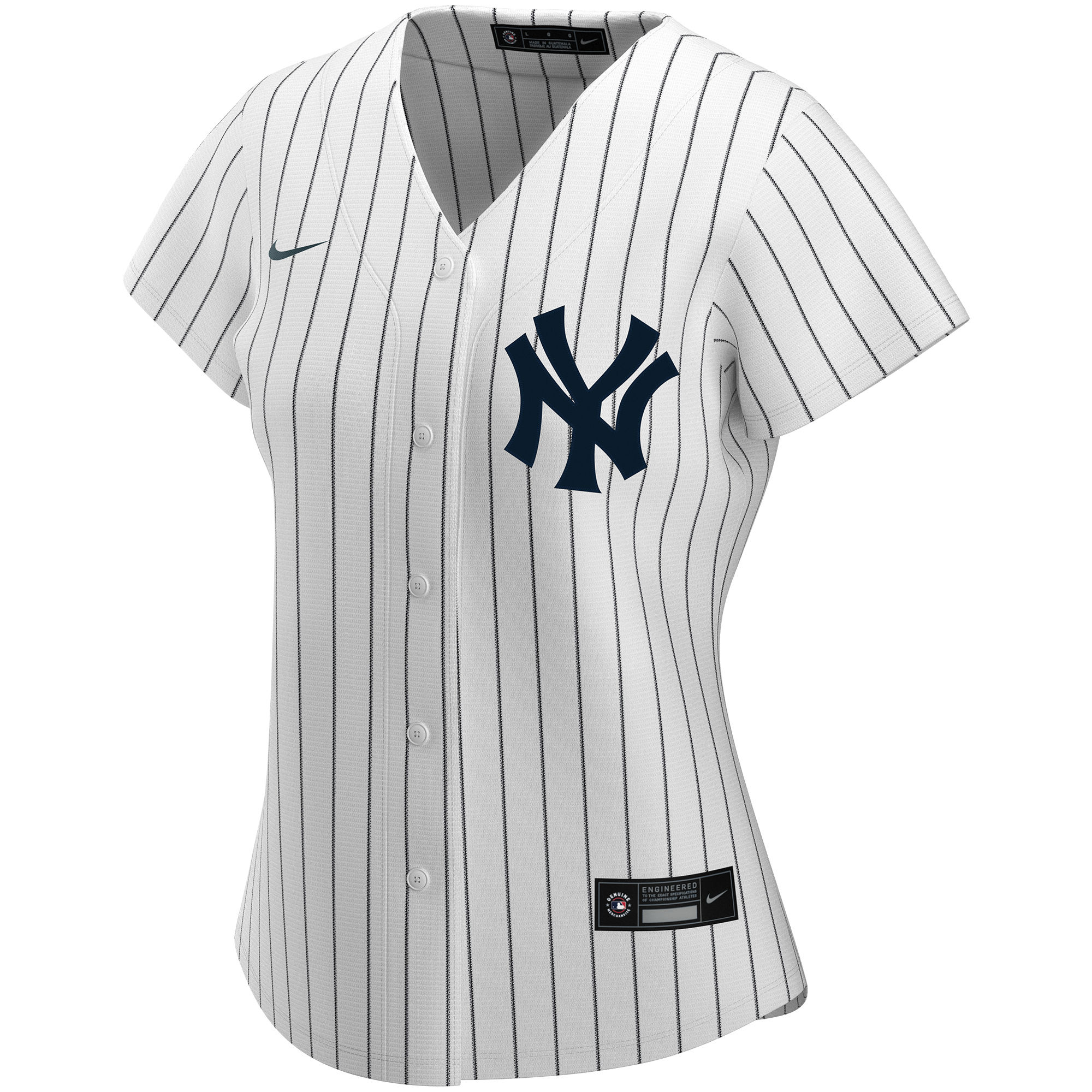 New York Yankees Nike Women’s Home Replica Custom Jersey – White
