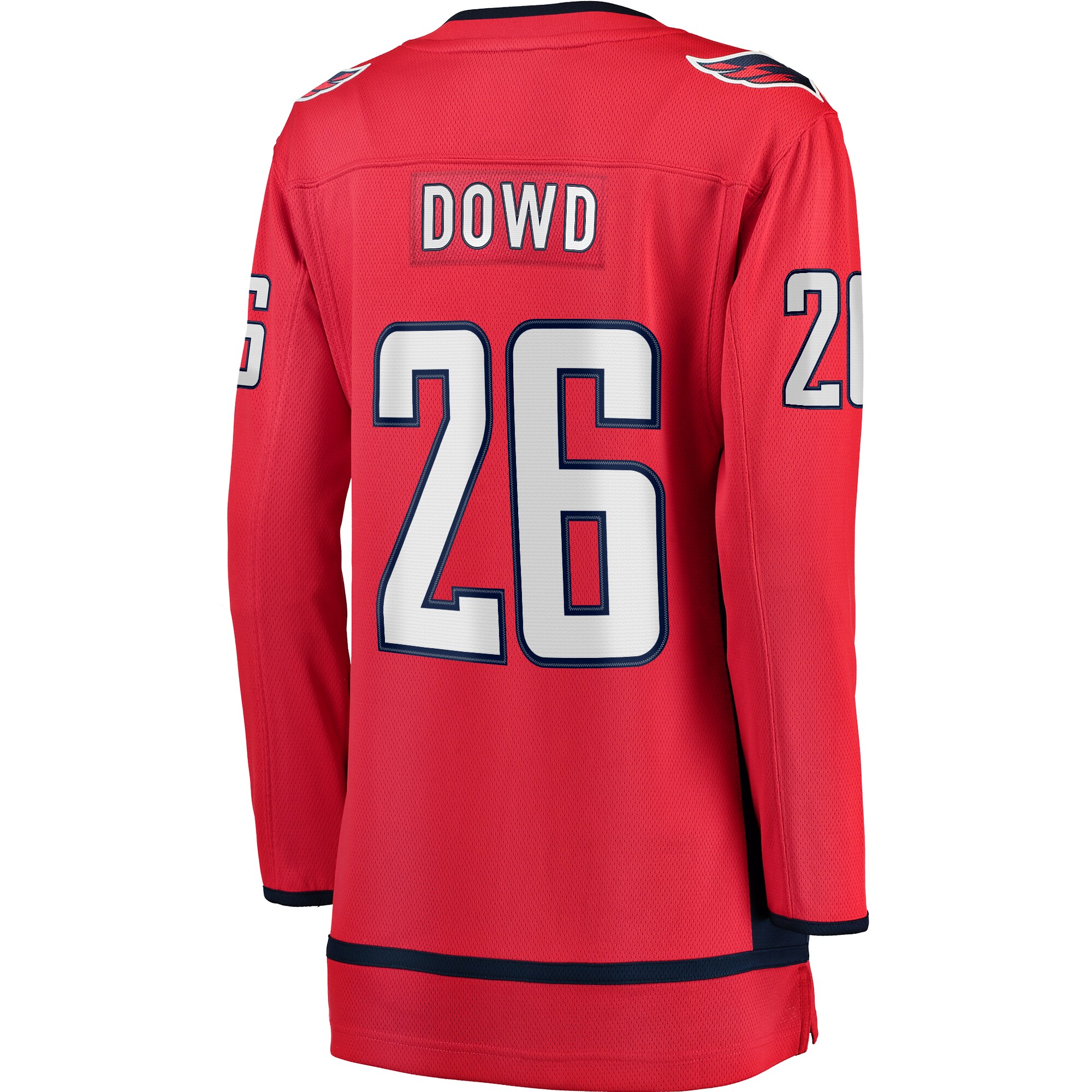 Nic Dowd Washington Capitals Fanatics Women’s Home Breakaway Player Jersey – Red Clowdercats