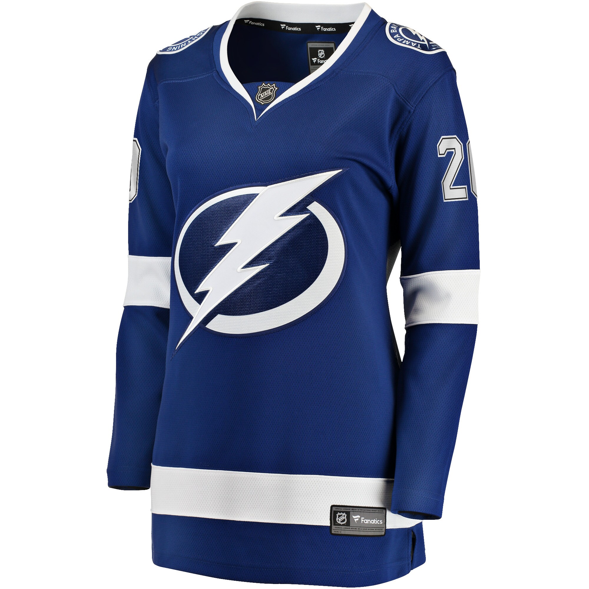 Nicholas Paul Tampa Bay Lightning Fanatics Women’s Home Breakaway Player Jersey – Blue Clowdercats