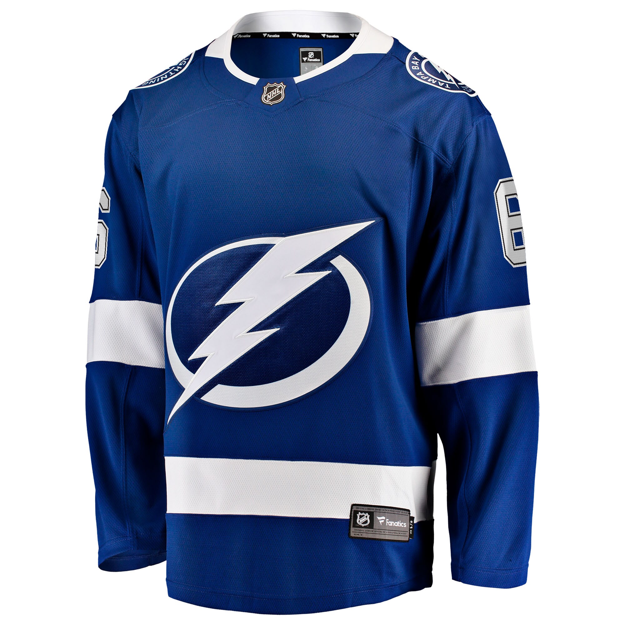 Nick Abruzzese Tampa Bay Lightning Fanatics Home Breakaway Jersey – Blue Clowdercats