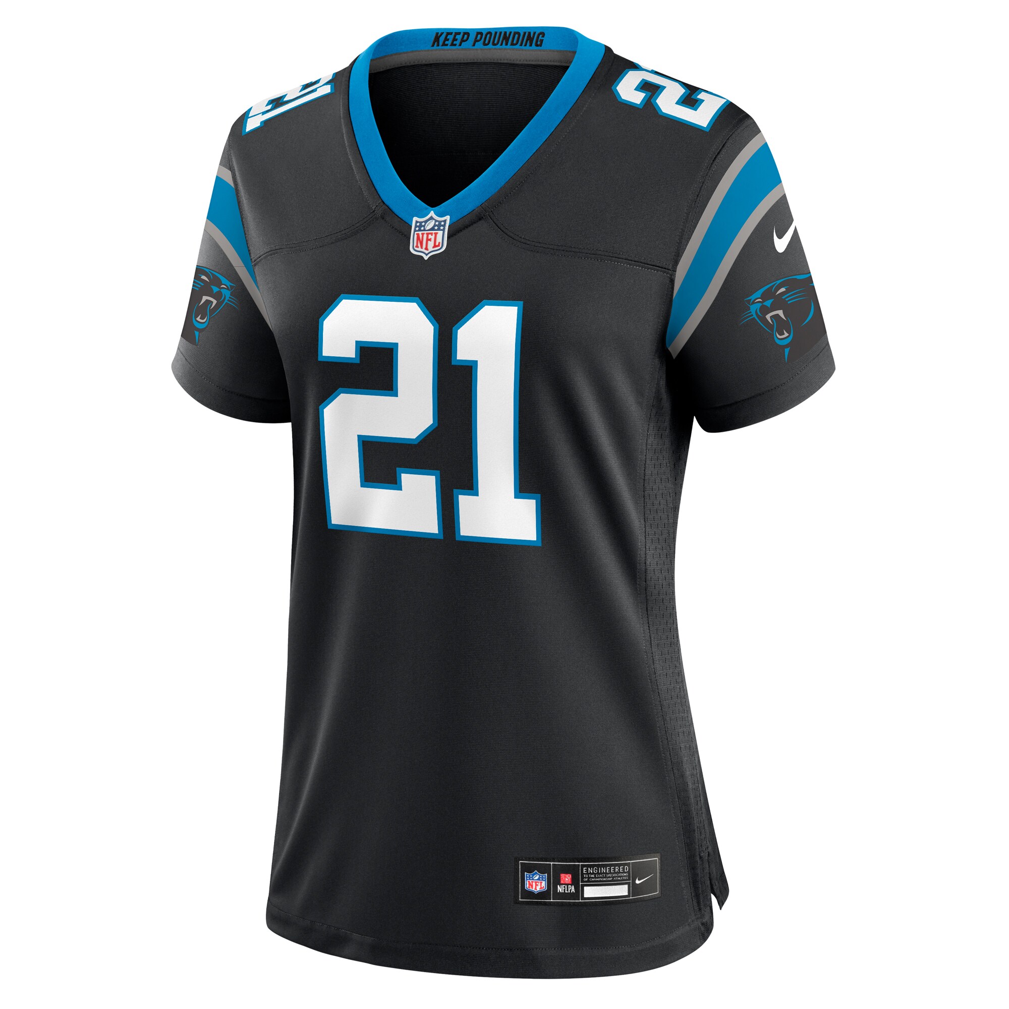 Nick Scott Carolina Panthers Nike Women’s Game Jersey – Black Clowdercats