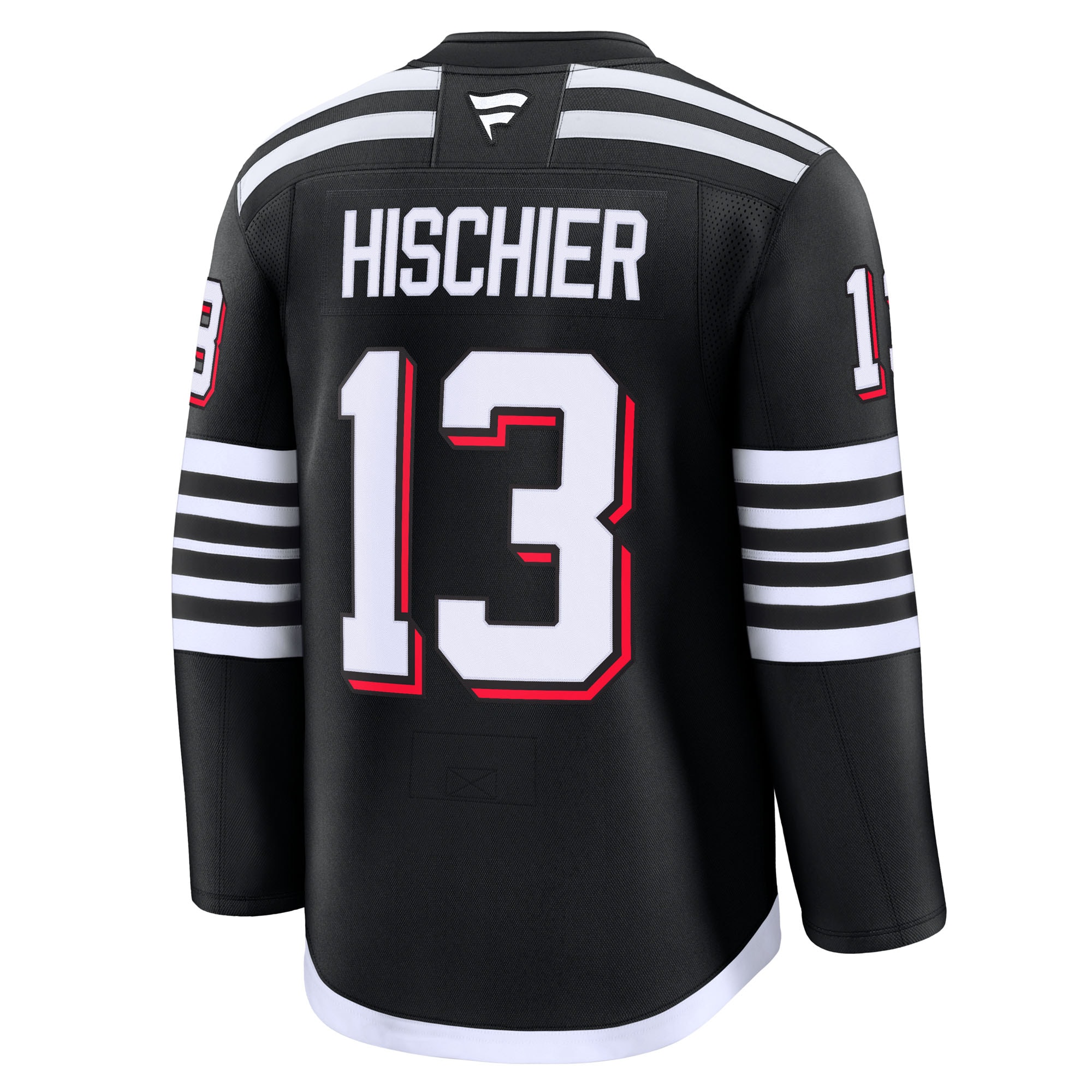 Nico Hischier New Jersey Devils Fanatics Alternate Premium Jersey – Black Clowdercats
