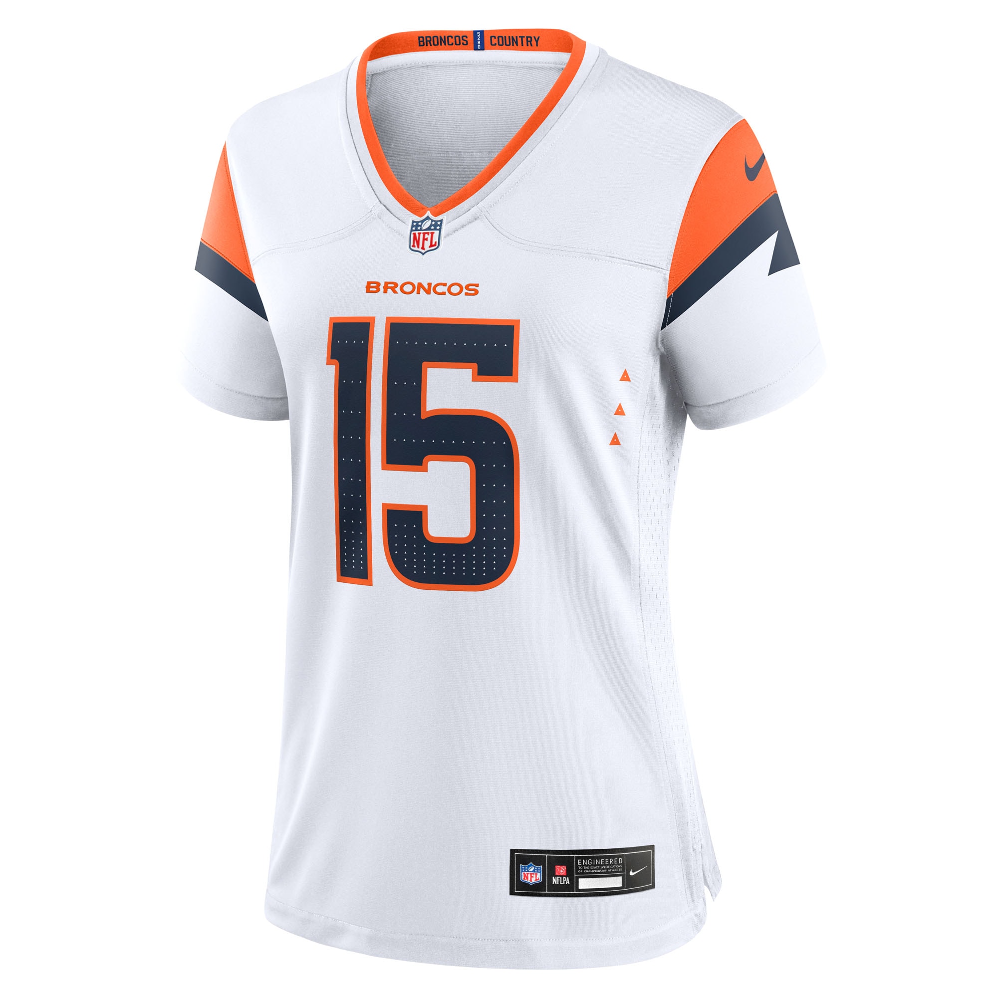 Nik Bonitto Denver Broncos Nike Women’s Game Jersey – White Clowdercats