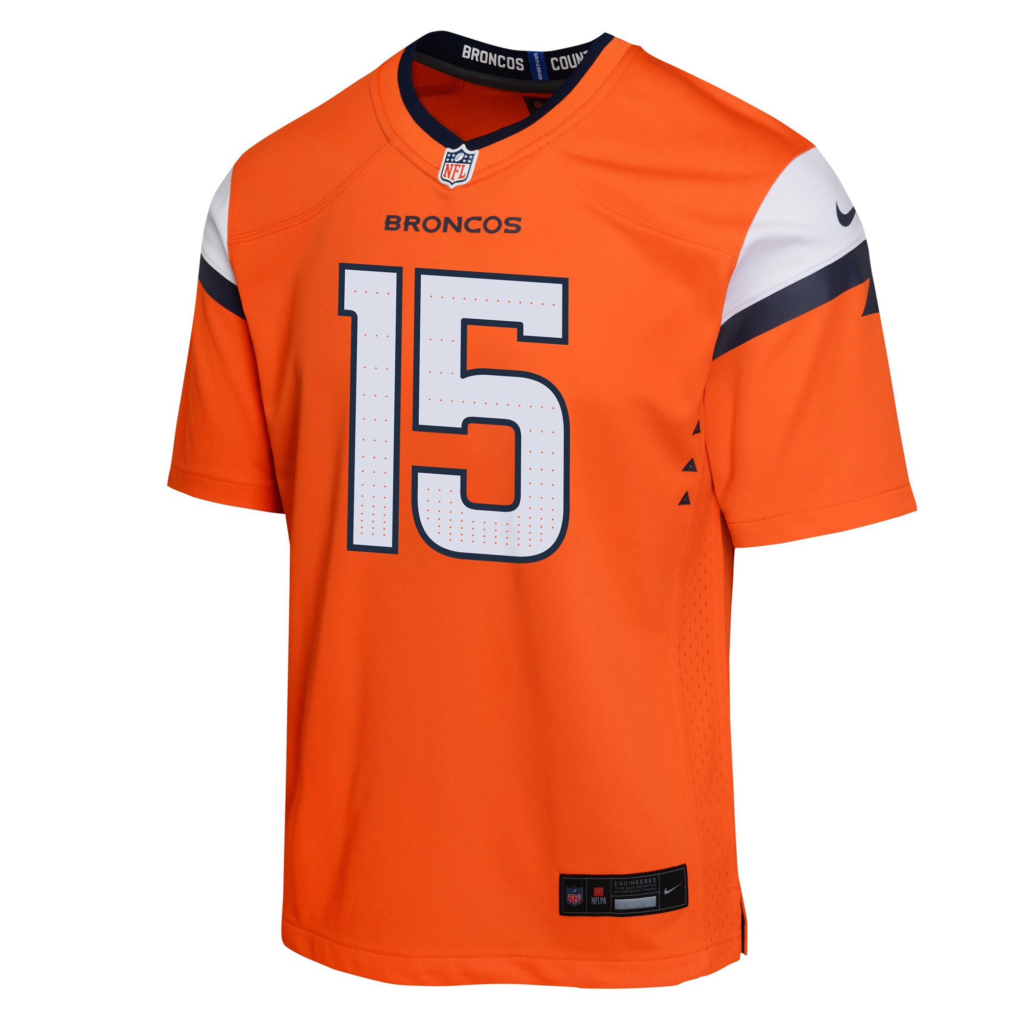 Nik Bonitto Denver Broncos Nike Youth Alternate Game Jersey – Orange Clowdercats