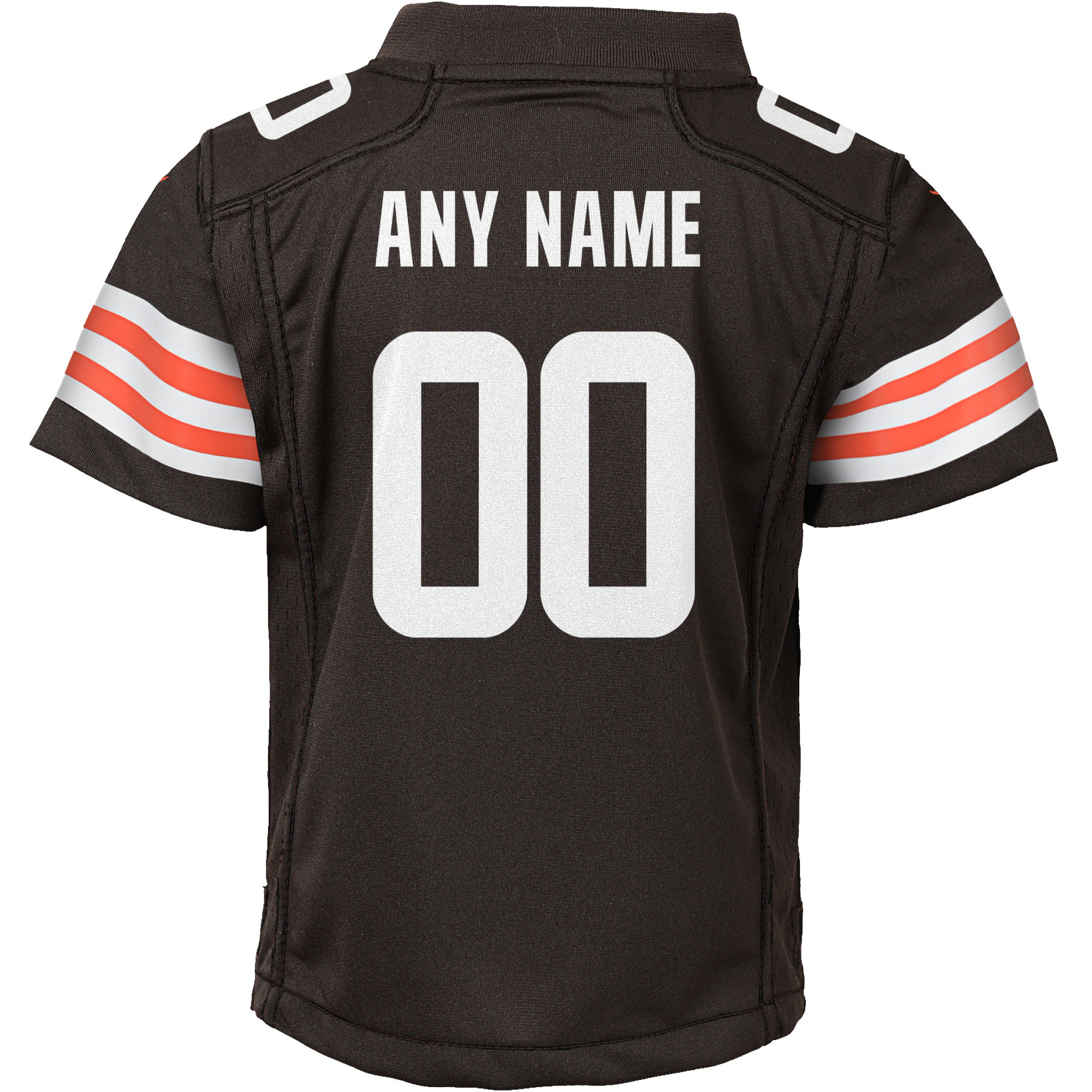 Nike Cleveland Browns Youth Custom Game Jersey – Brown Clowdercats