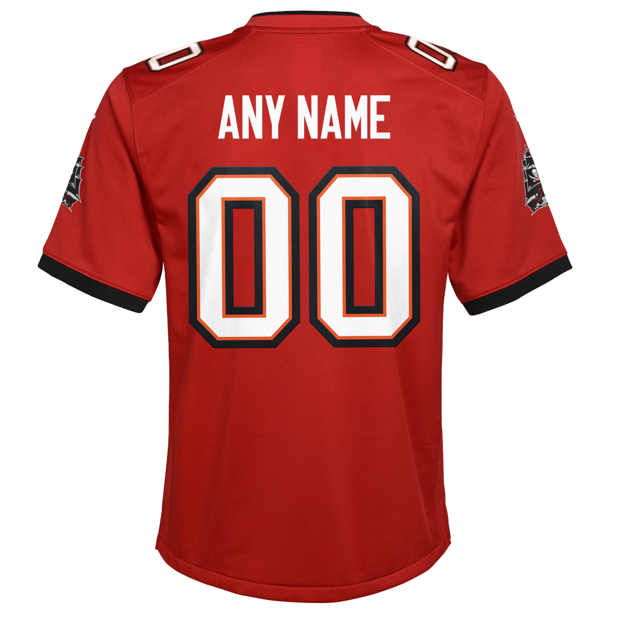 Nike Tampa Bay Buccaneers Youth Custom Game Jersey – Red Clowdercats
