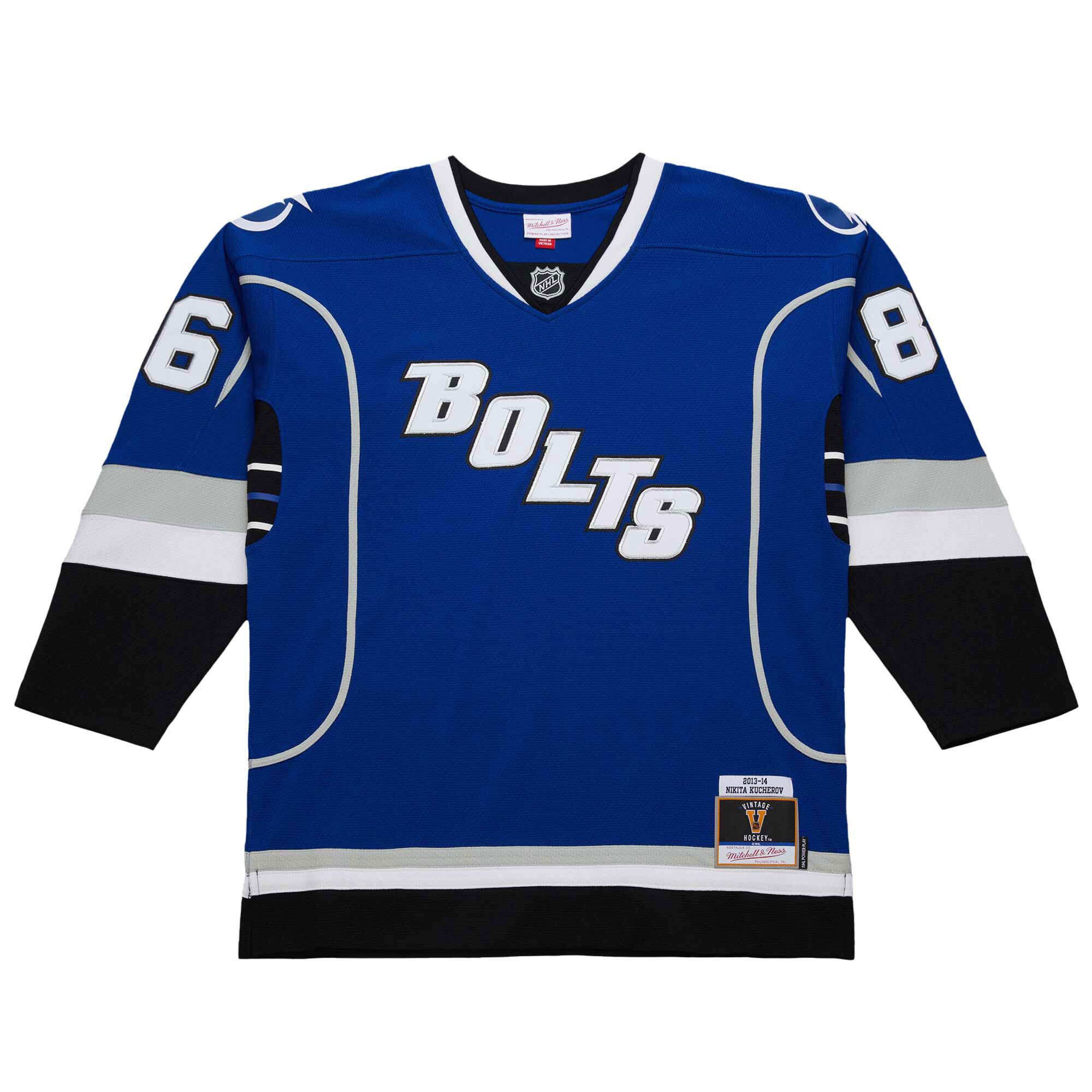 Nikita Kucherov Tampa Bay Lightning 2013-14 Power Play Jersey – Blue Clowdercats