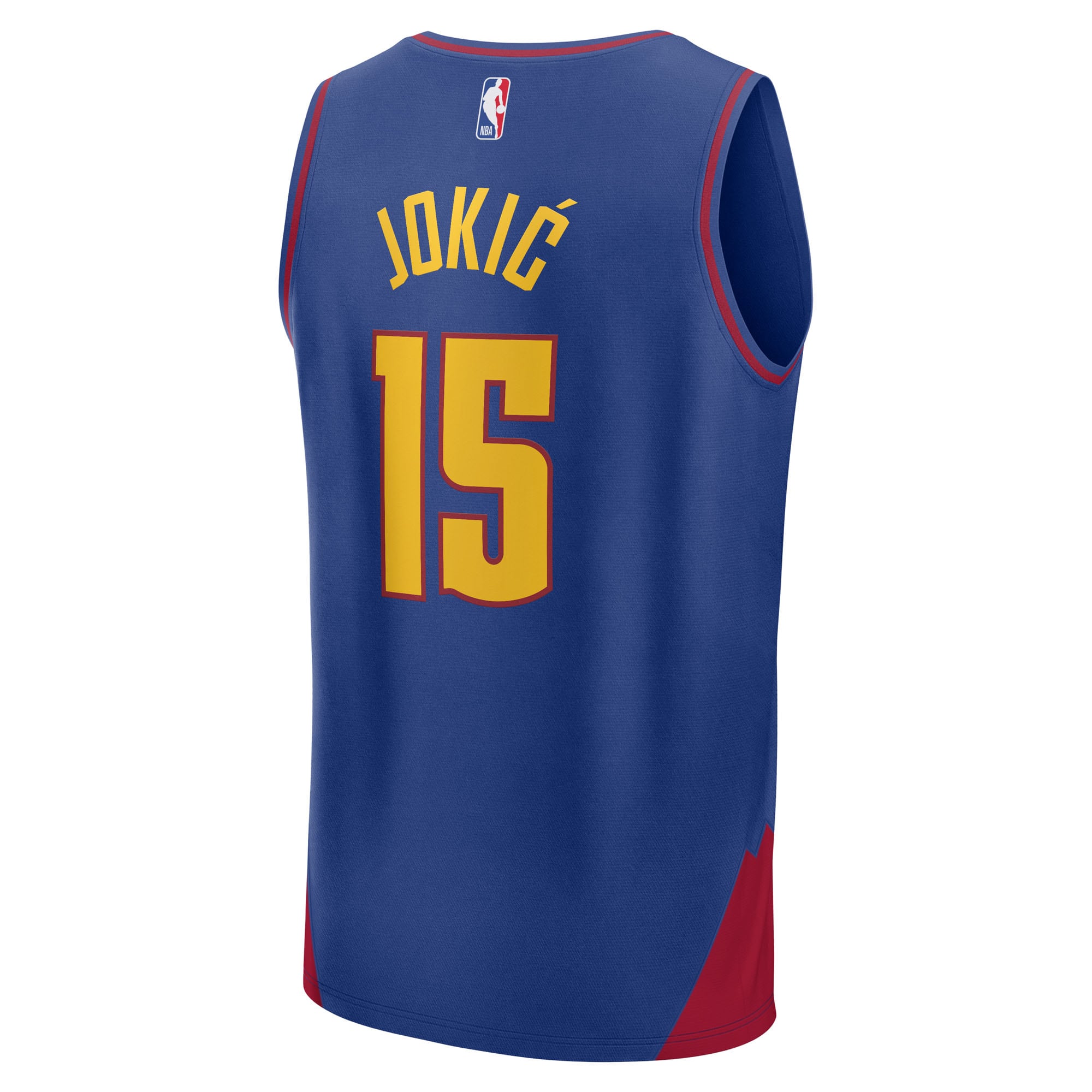 Nikola Jokic Denver Nuggets Fanatics Youth Fast Break Replica Player Jersey – Statement Edition – Blue Clowdercats