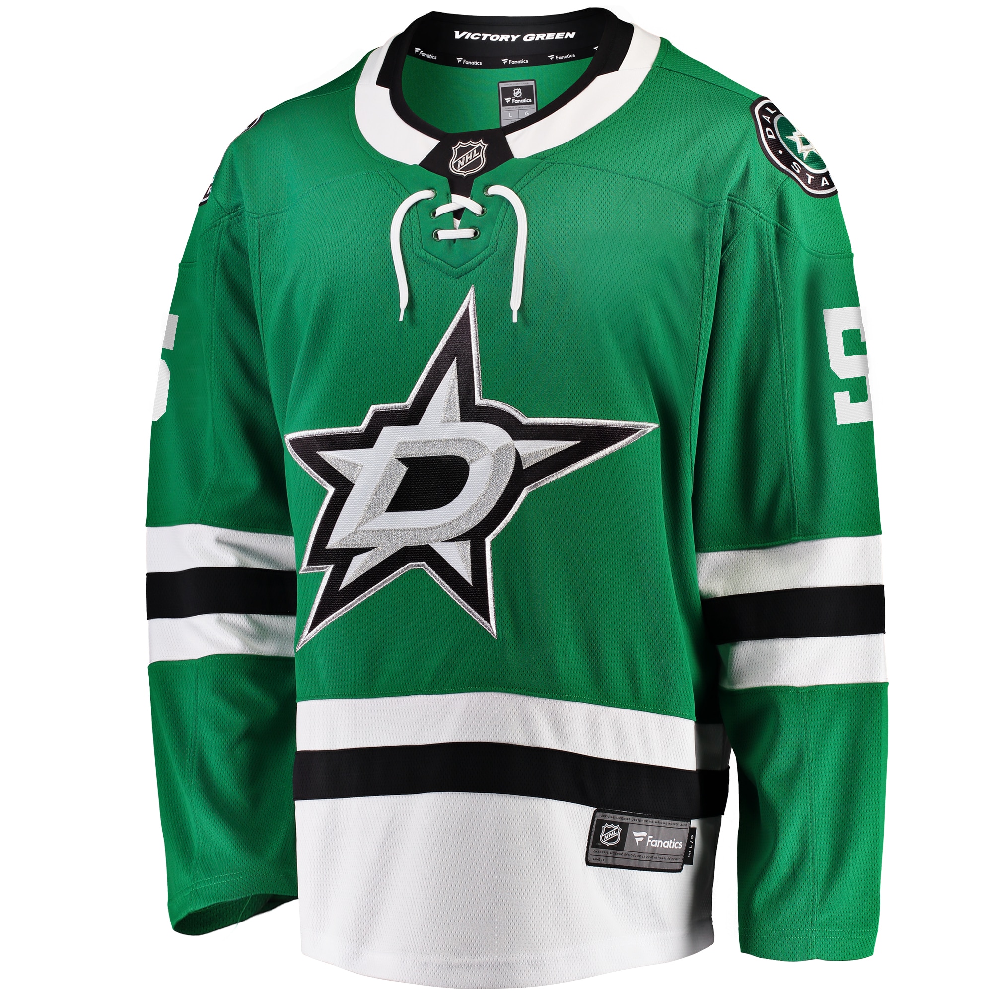 Nils Lundkvist Dallas Stars Fanatics Home Premier Breakaway Player Jersey – Kelly Green Clowdercats
