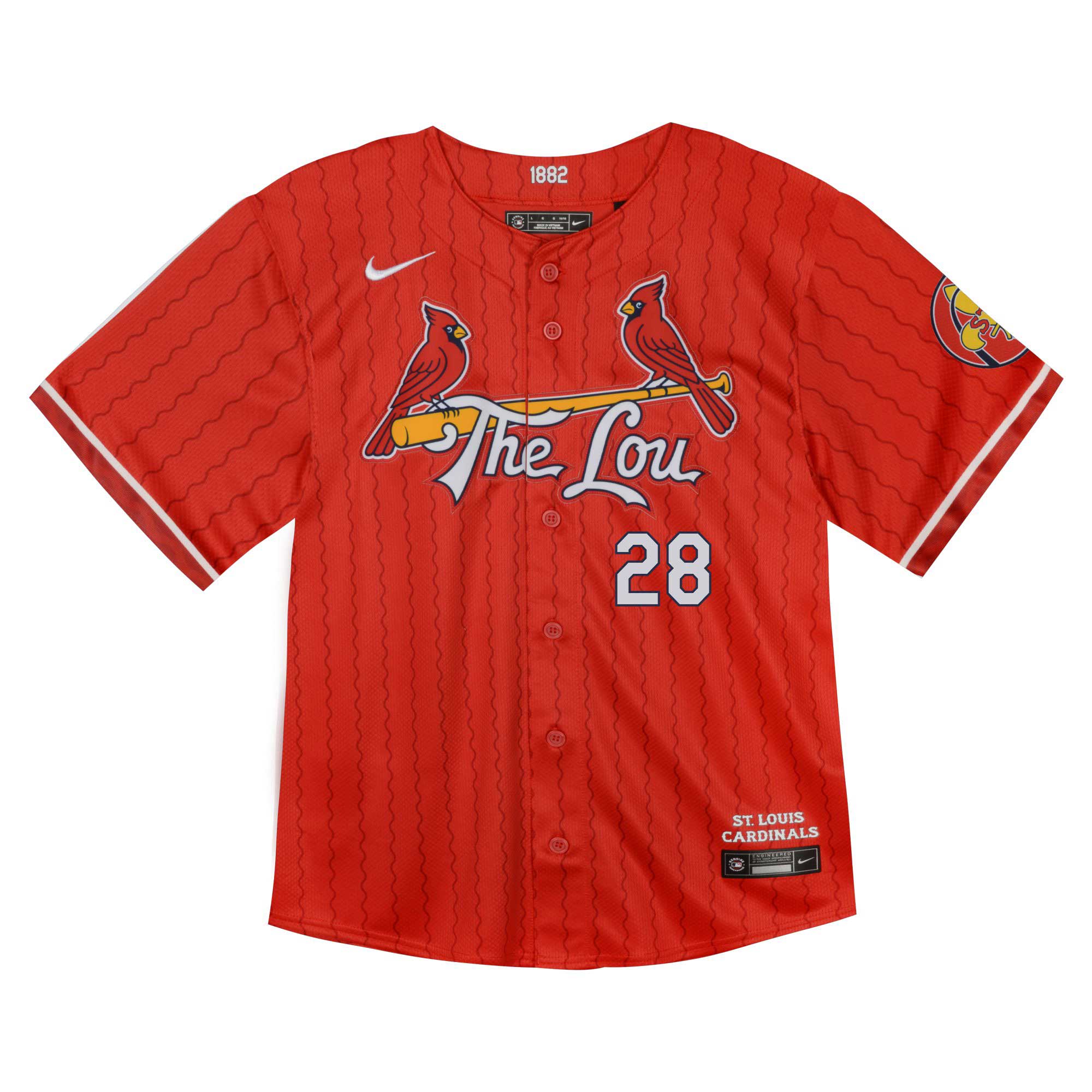 Nolan Arenado St. Louis Cardinals Nike Infant 2024 City Connect Limited Player Jersey – Red