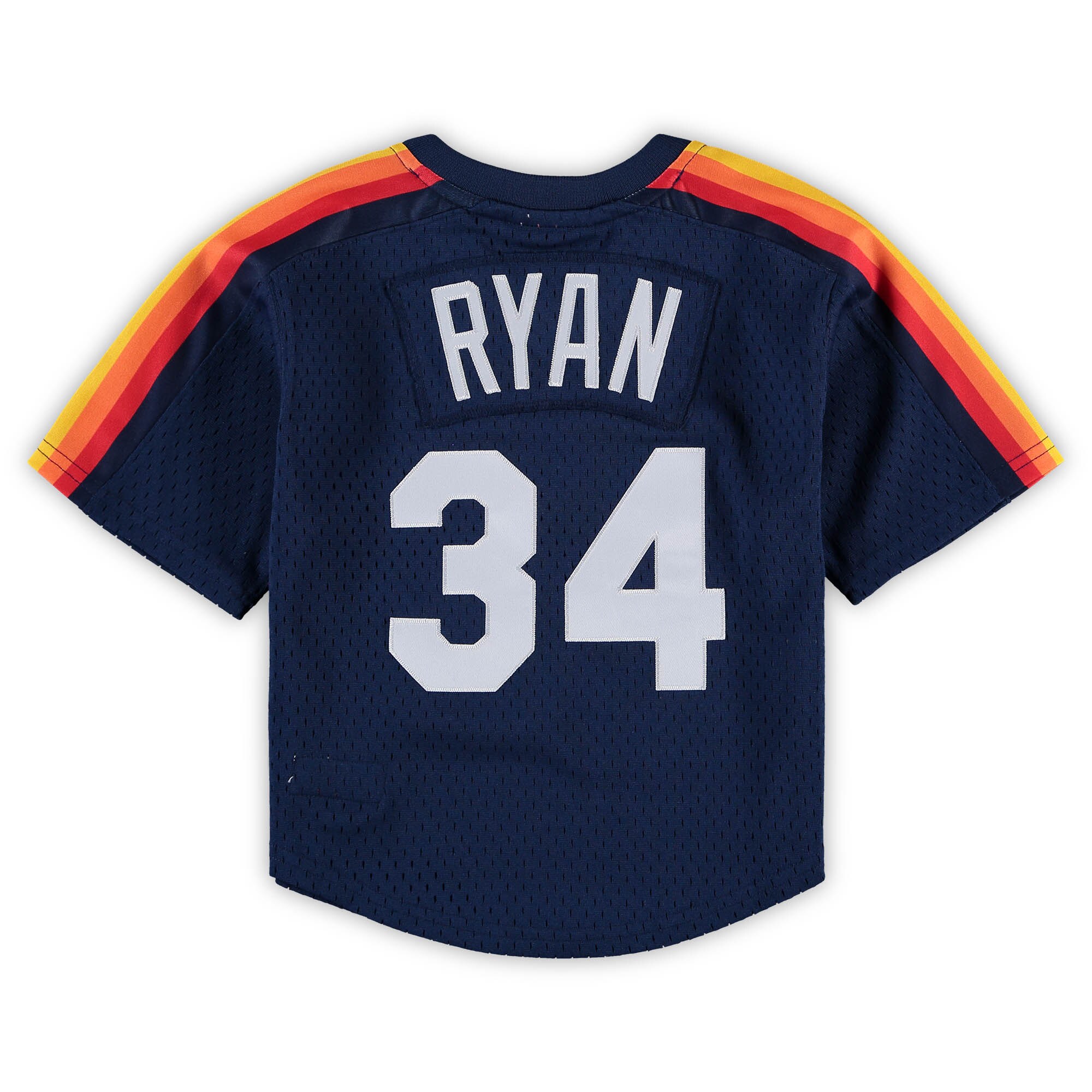 Nolan Ryan Houston Astros Mitchell & Ness Preschool & Toddler Cooperstown Collection Mesh Batting Practice Jersey – Navy