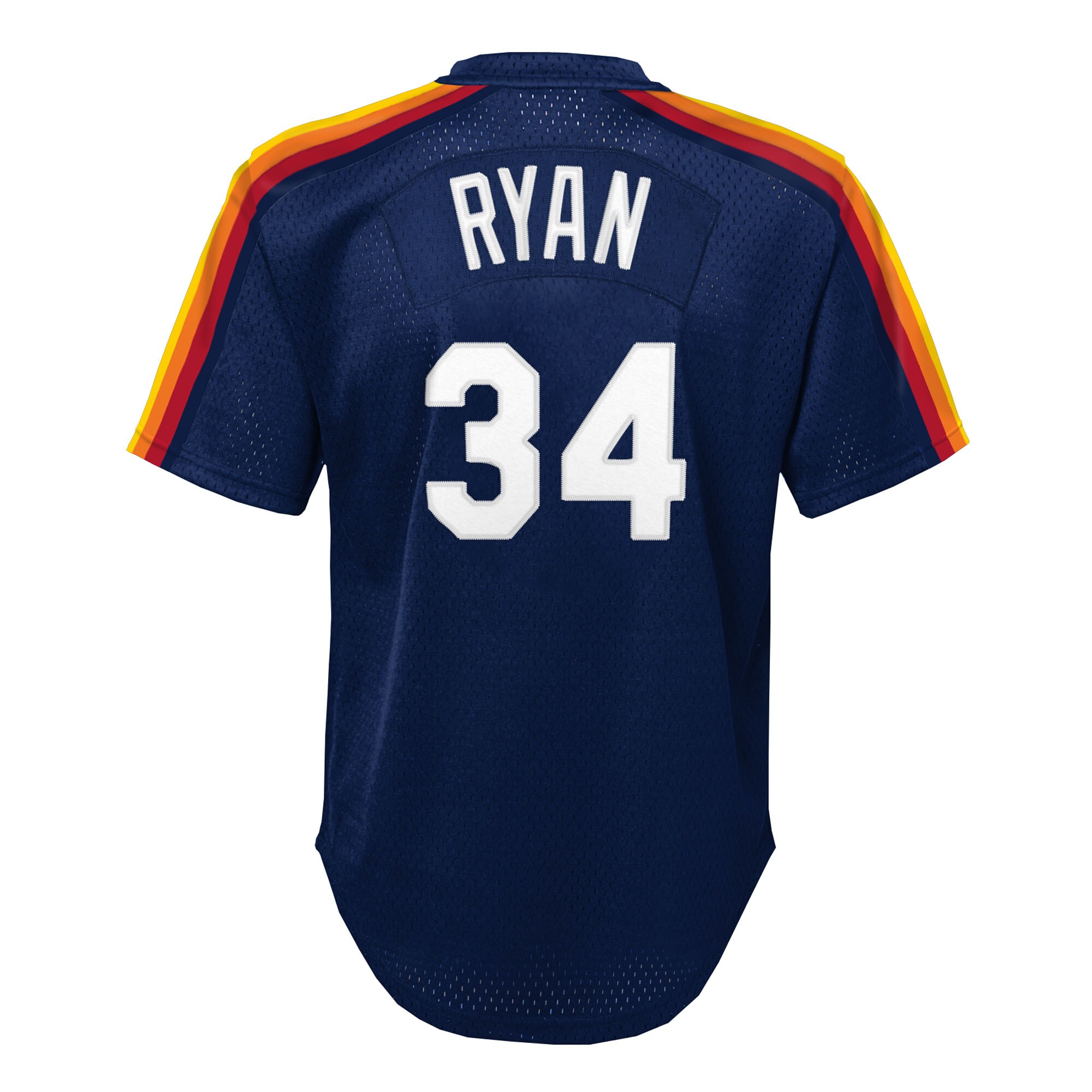 Nolan Ryan Houston Astros Mitchell & Ness Toddler Throwback Mesh Batting Practice Jersey – Navy