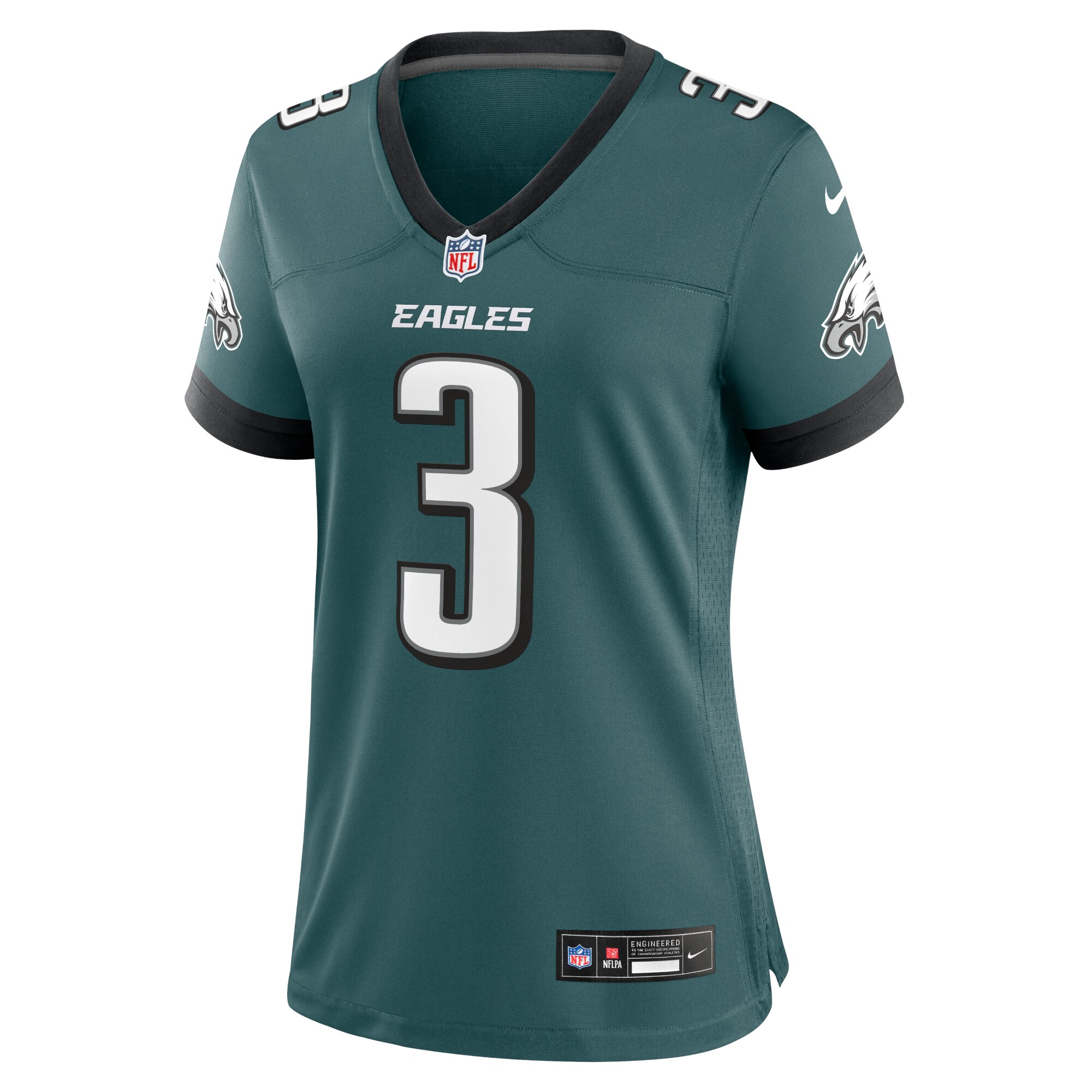 Nolan Smith Philadelphia Eagles Nike Women’s Team Game Jersey – Midnight Green Clowdercats