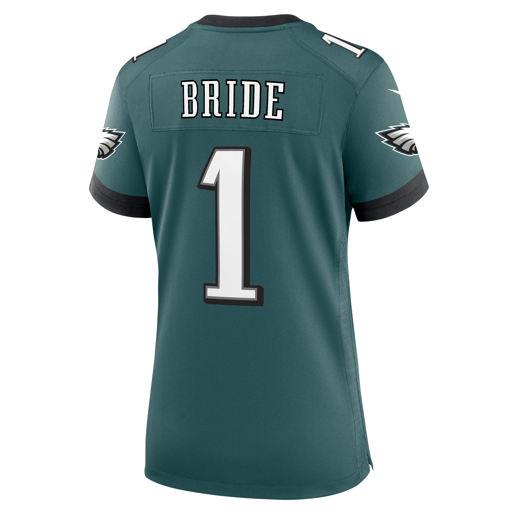 Number 1 Bride Philadelphia Eagles Nike Women’s Game Jersey – Midnight Green Clowdercats