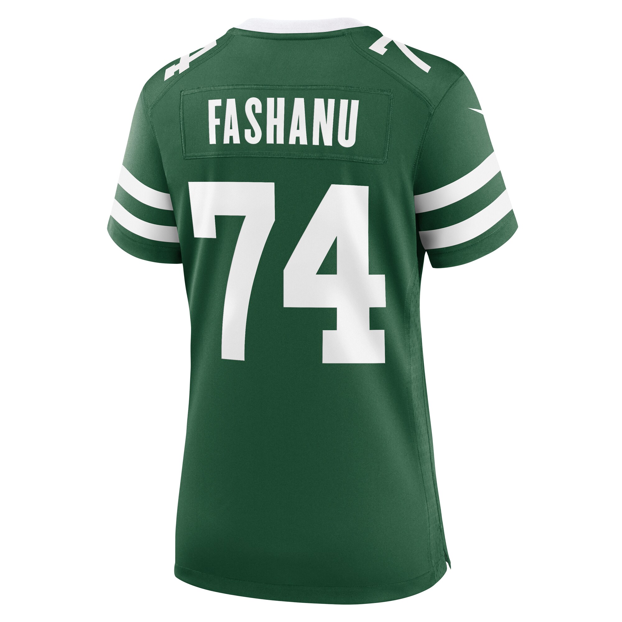 Olu Fashanu New York Jets Nike Women’s Game Jersey – Legacy Green Clowdercats