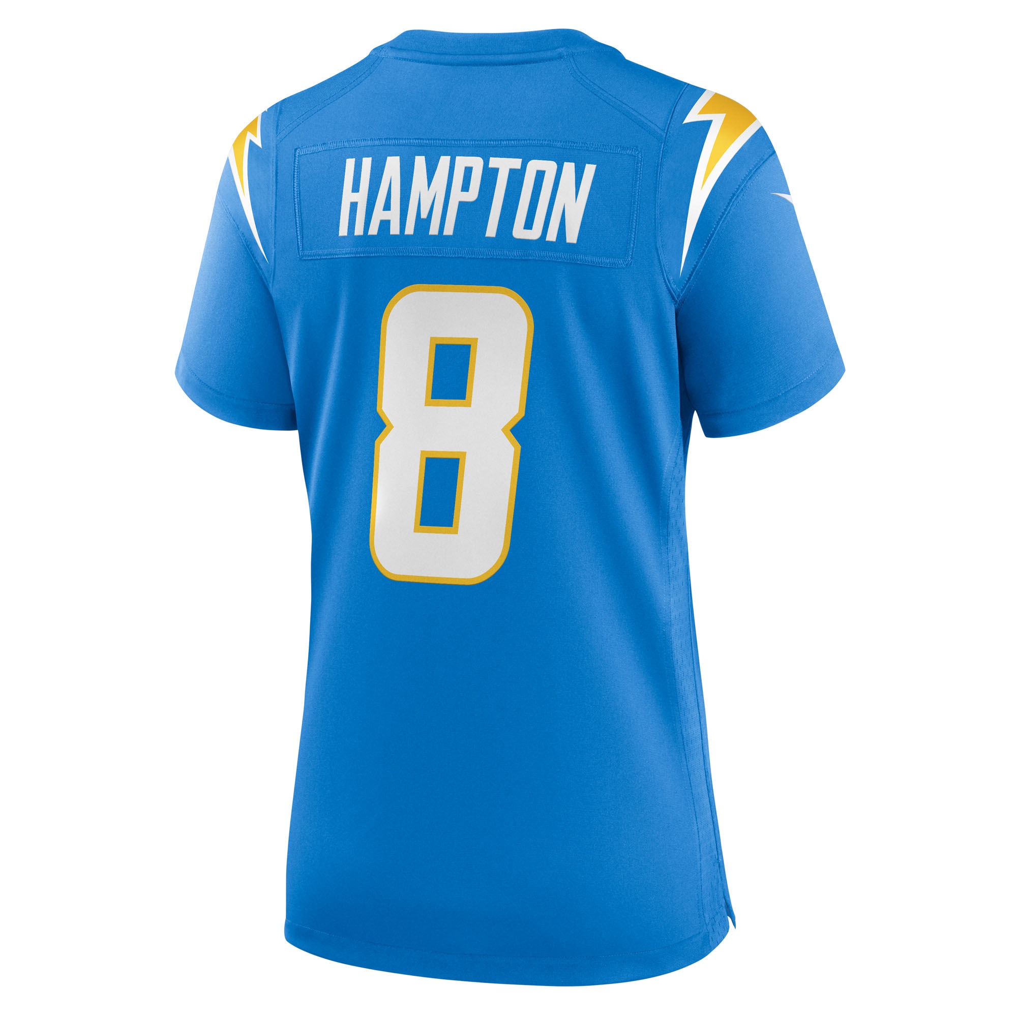 Omarion Hampton Los Angeles Chargers Nike Women’s Team Game Jersey – Powder Blue Clowdercats