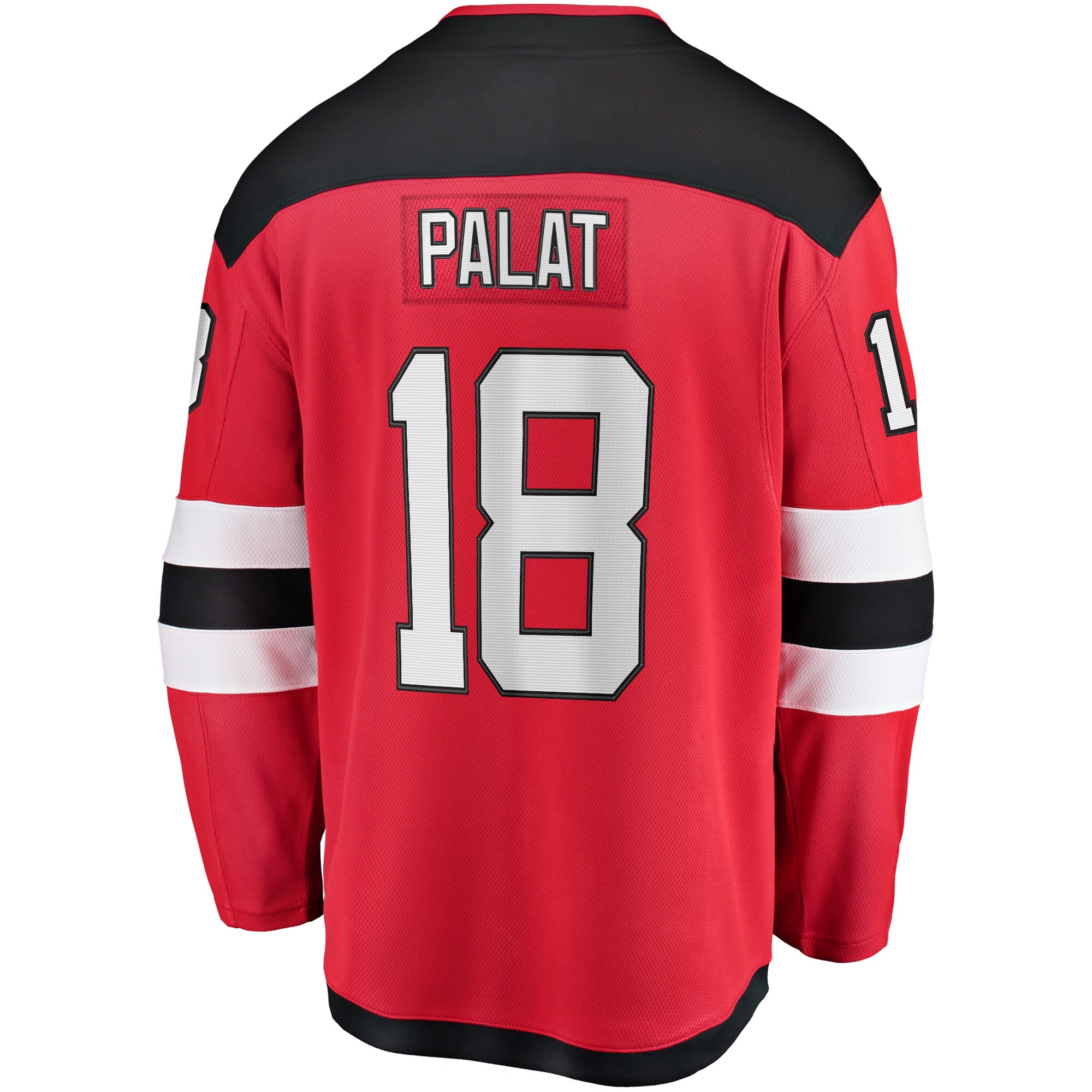 Ondrej Palat New Jersey Devils Fanatics Home Breakaway Player Jersey – Red Clowdercats