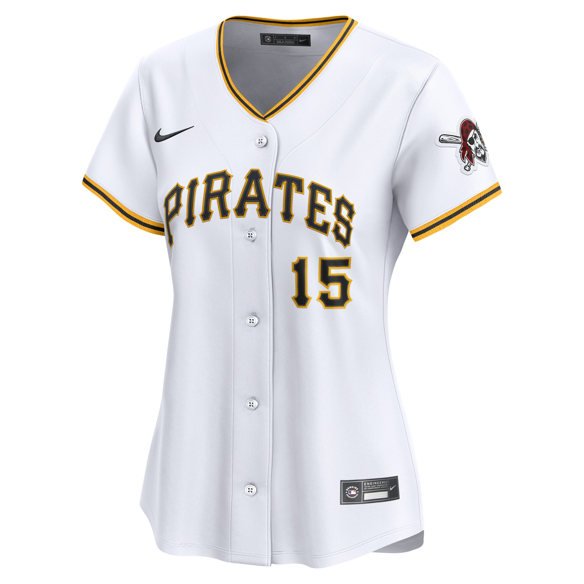 Oneil Cruz Pittsburgh Pirates Nike Women’s Home Limited Player Jersey – White