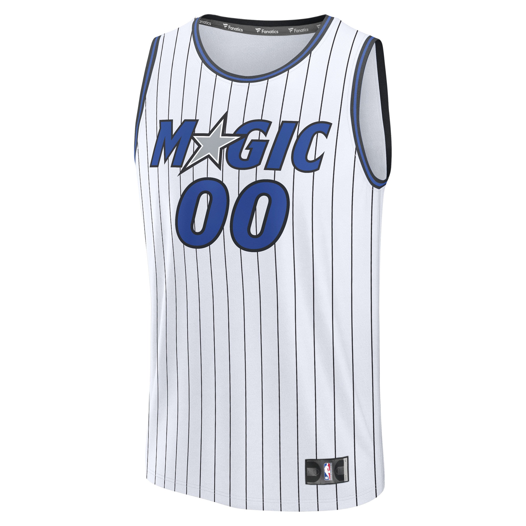 Orlando Magic Fanatics Youth Fast Break Replica Custom Jersey – Association Edition – White Clowdercats