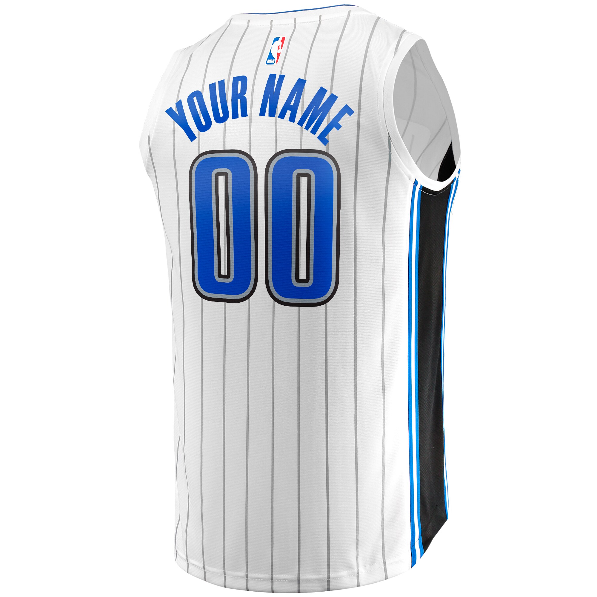 Orlando Magic Fanatics Youth Fast Break Replica Custom Jersey – Association Edition – White Clowdercats